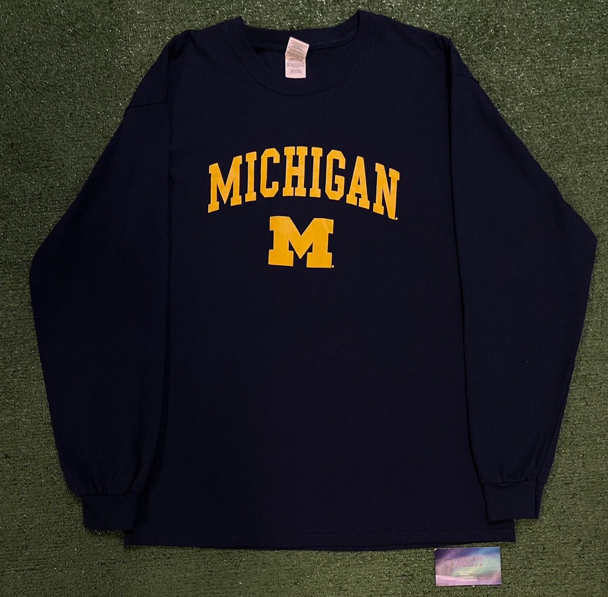 Vintage Vintage 2000s university of Michigan wolverines longsleeve Size US L / EU 52-54 / 3 - 1 Thumbnail