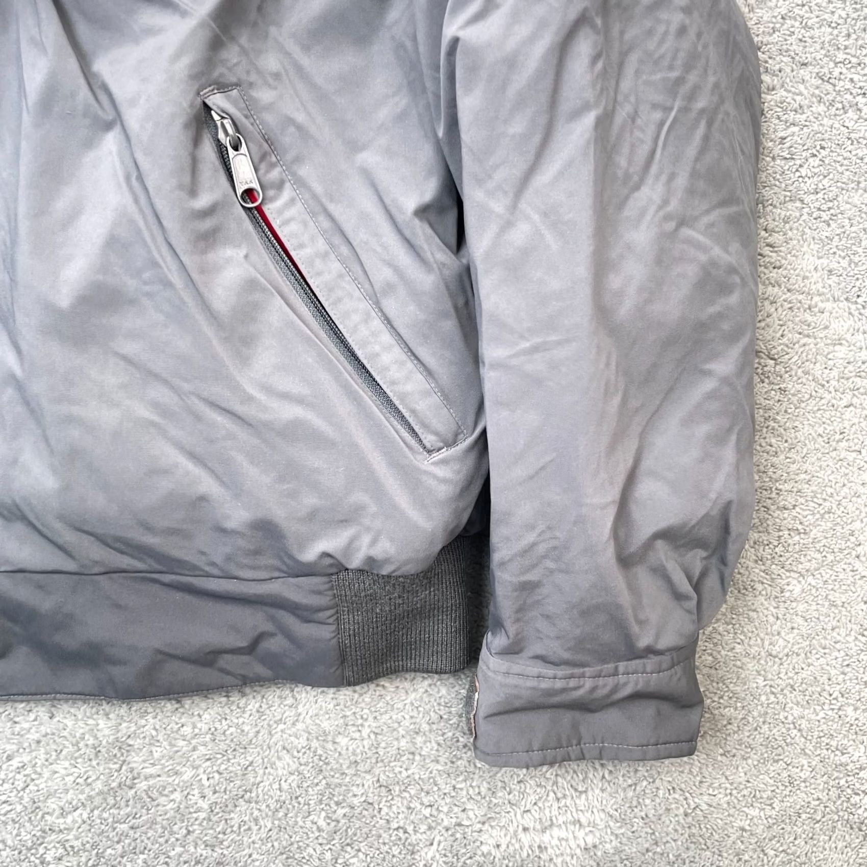 Eddie Bauer VTG Eddie Bauer Jacket Mens L Gray Insulated Coat Goose Down Gore Tex Full Zip Jacket Size US L / EU 52-54 / 3 - 2 Thumbnail