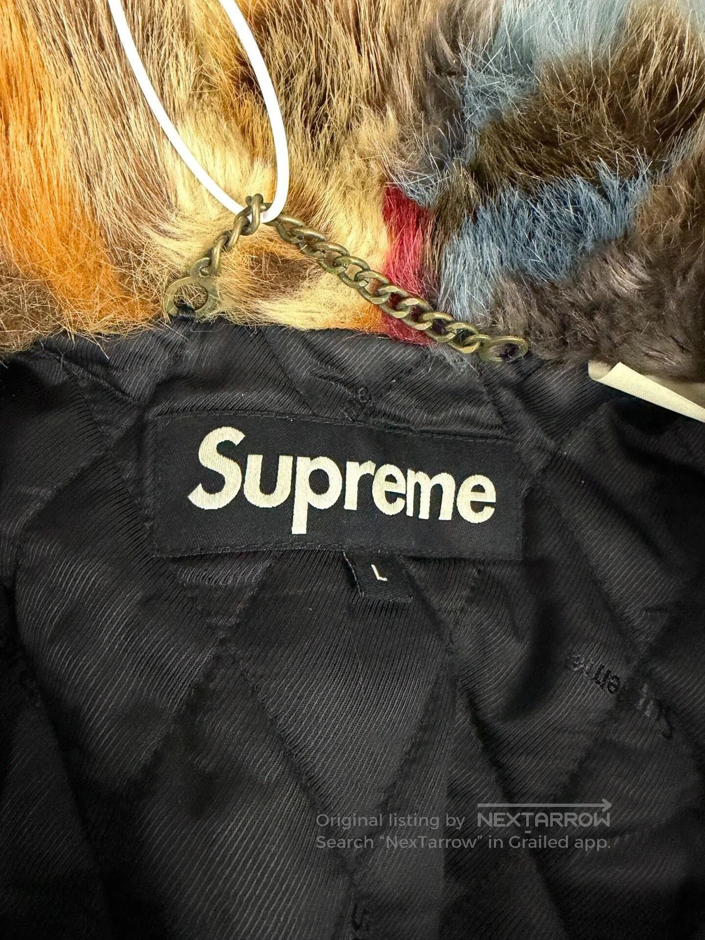 Supreme FW22 Fur Jacket Size L.