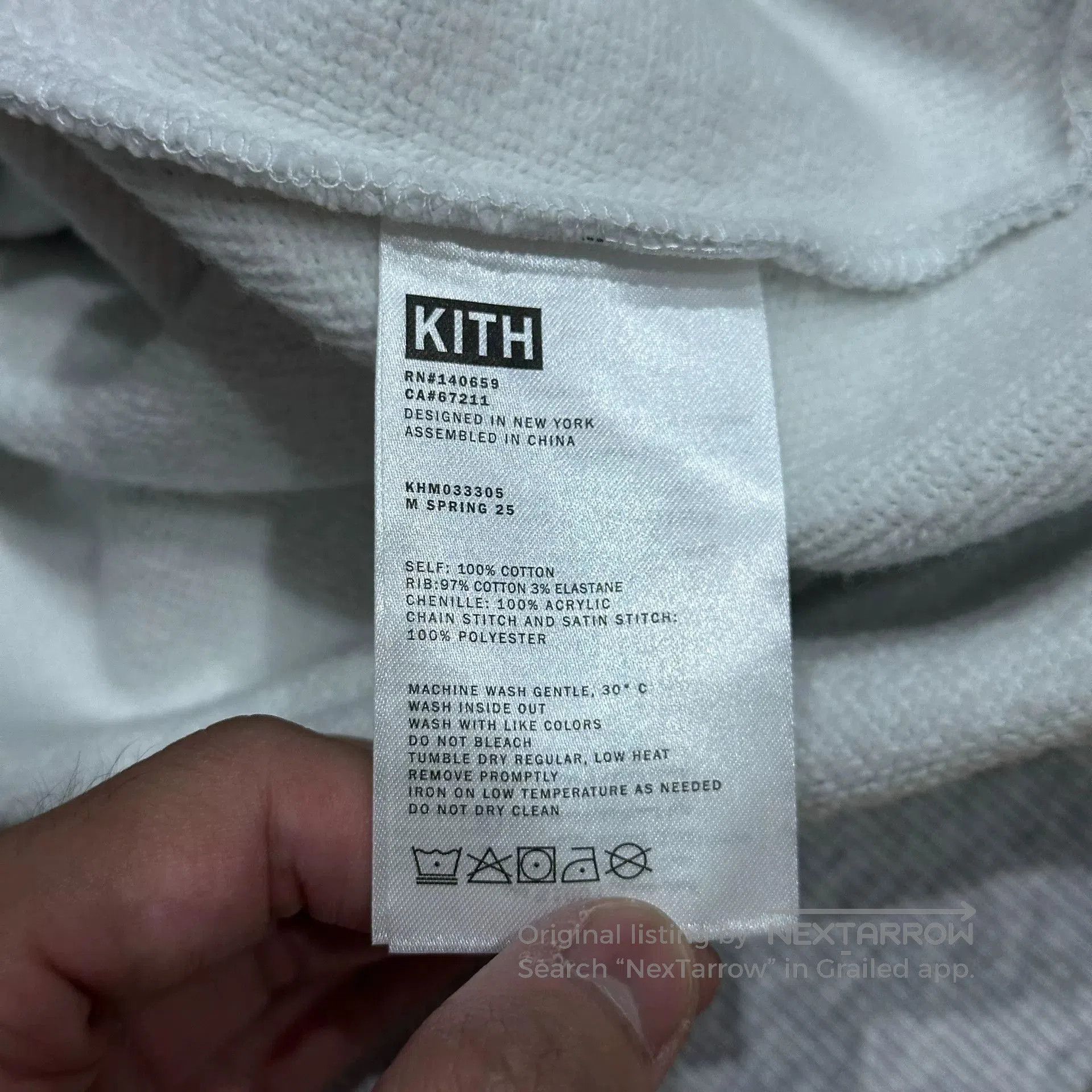 Kith KITH Flight Logo Nelson Sweatshirt. Size US M / EU 48-50 / 2 - 3 Thumbnail