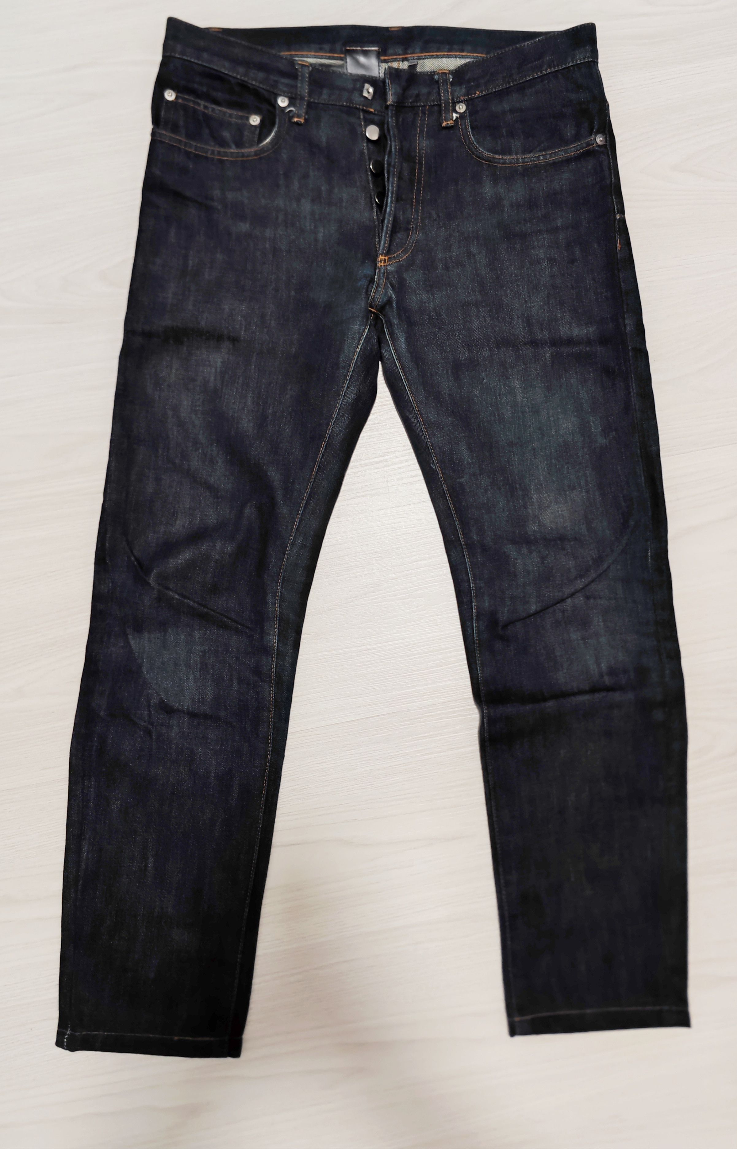 Dior Dior Homme 04 unwashed jeans Size US 29 - 1 Thumbnail