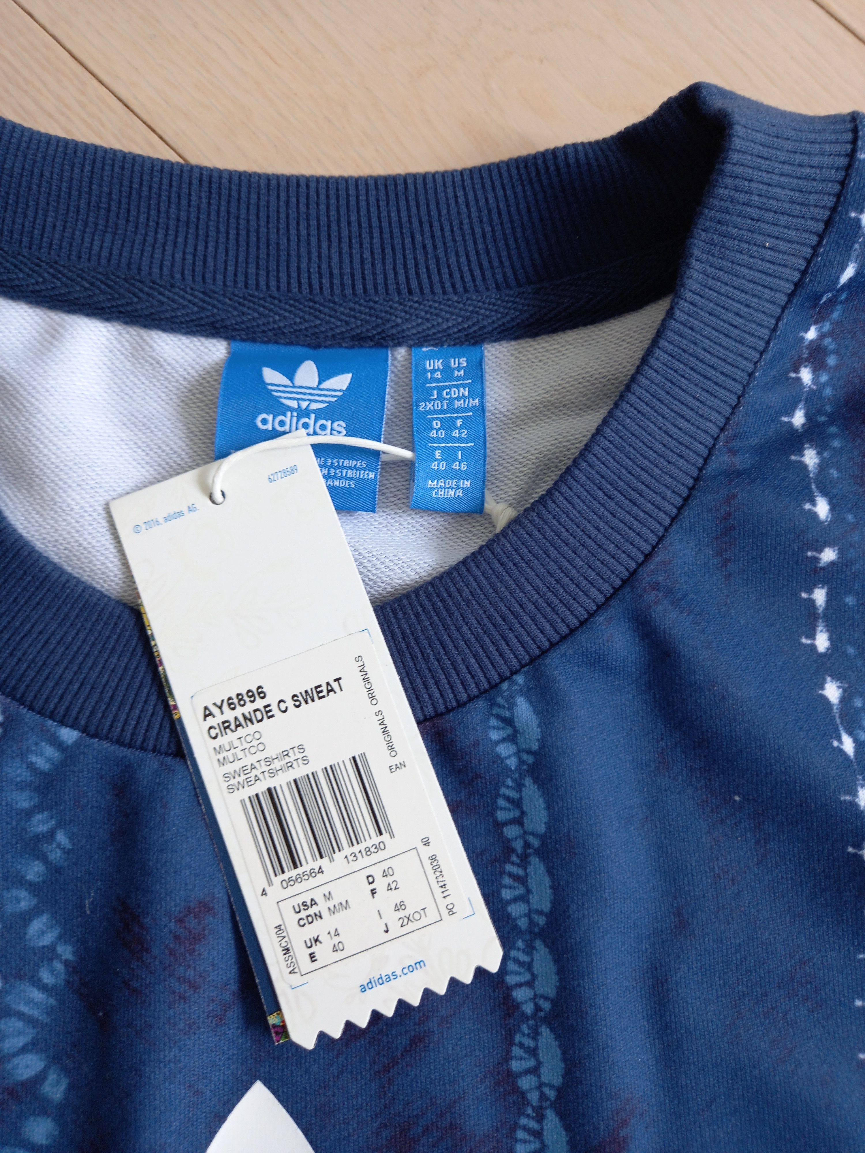 Adidas × Vintage NWT Adidas x Farm Cirandeira Cropped Sweatshirt AY6896 Size M / US 6-8 / IT 42-44 - 6 Thumbnail