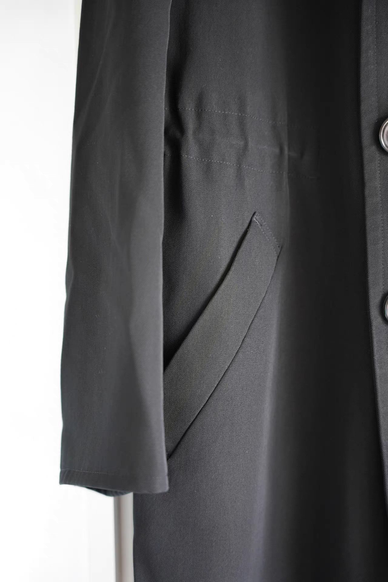Yohji Yamamoto Yohji Yamamoto 92aw Asymmetric Button Drawstring Jacket K4 Size US M / EU 48-50 / 2 - 4 Thumbnail