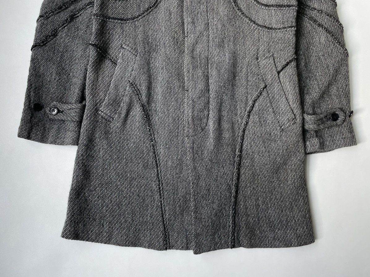 Comme des Garcons A/W 03 Panelled Raw Seam Overcoat Size US L / EU 52-54 / 3 - 7 Thumbnail