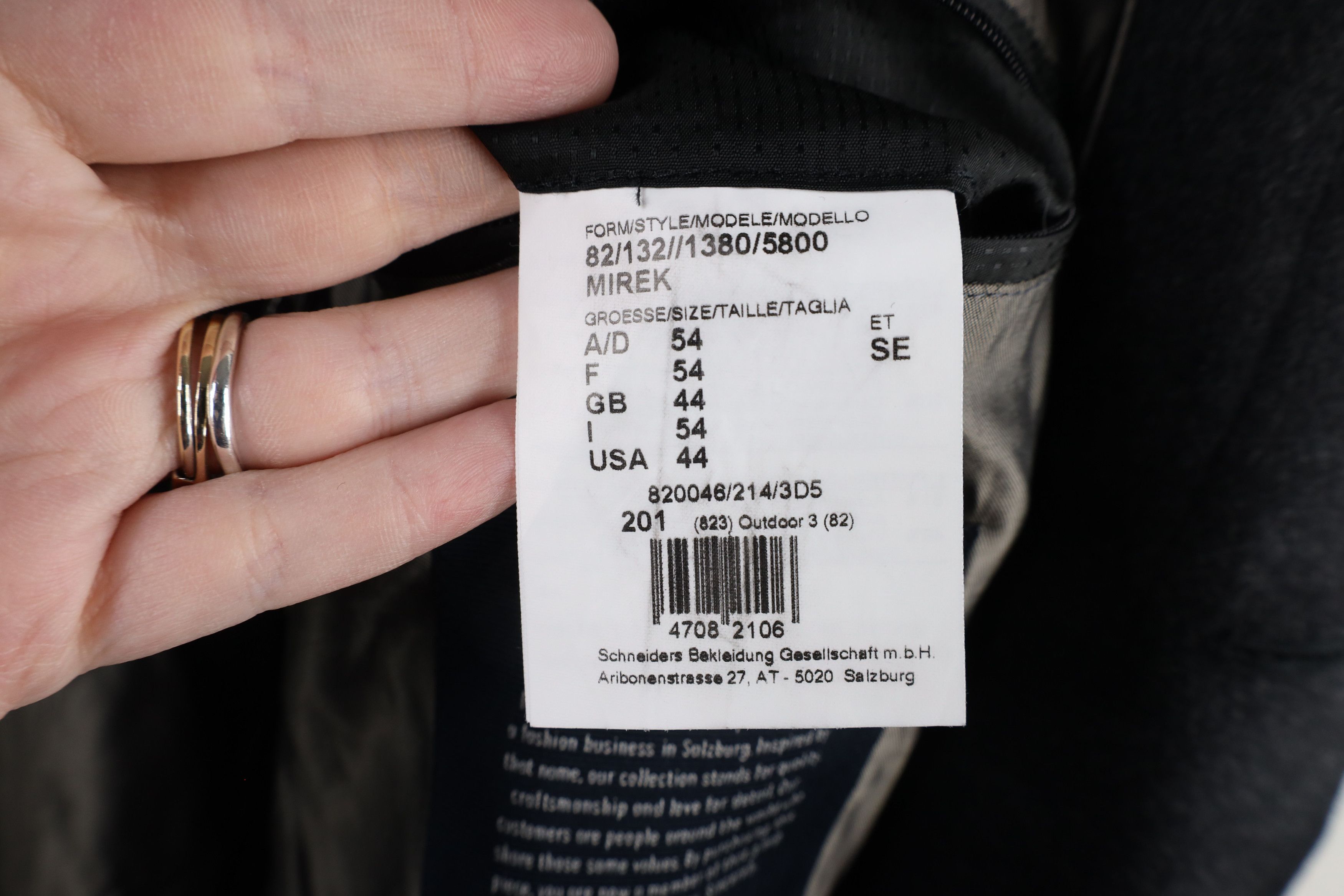 Schneiders × Vintage Schneiders Salzburg Blend Overcoat Jacket Dark Gray Size US XL / EU 56 / 4 - 9 Thumbnail
