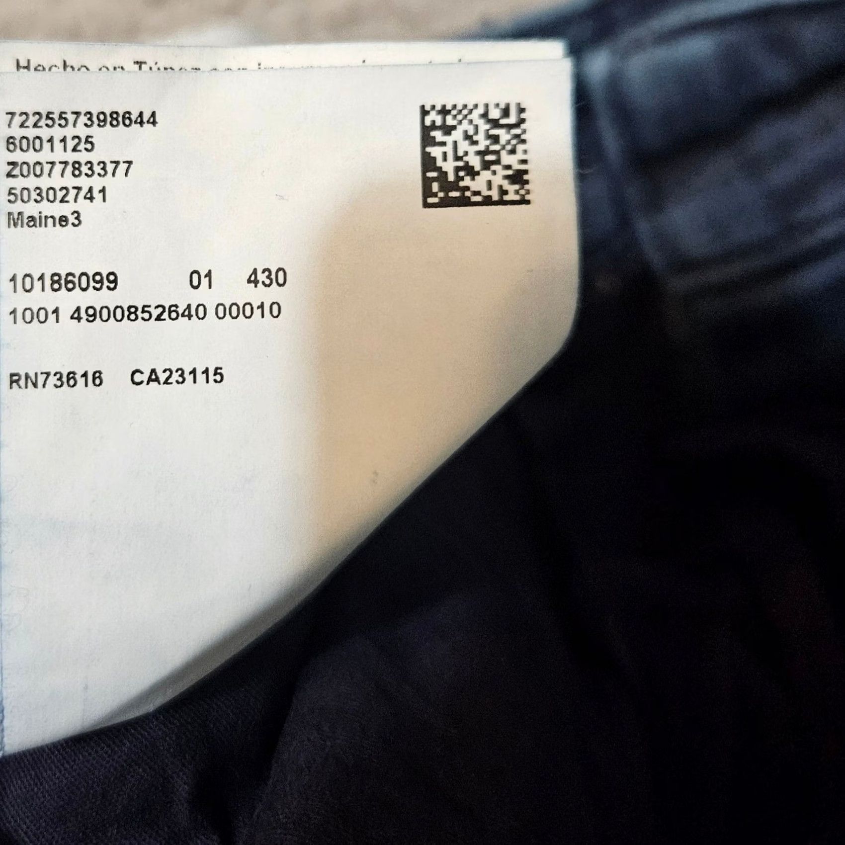 Hugo Boss Hugo Boss Mens Blue Jeans 30 x 32 Slim Tapered Medium Wash Stretch Maine Size US 30 / EU 46 - 7 Thumbnail