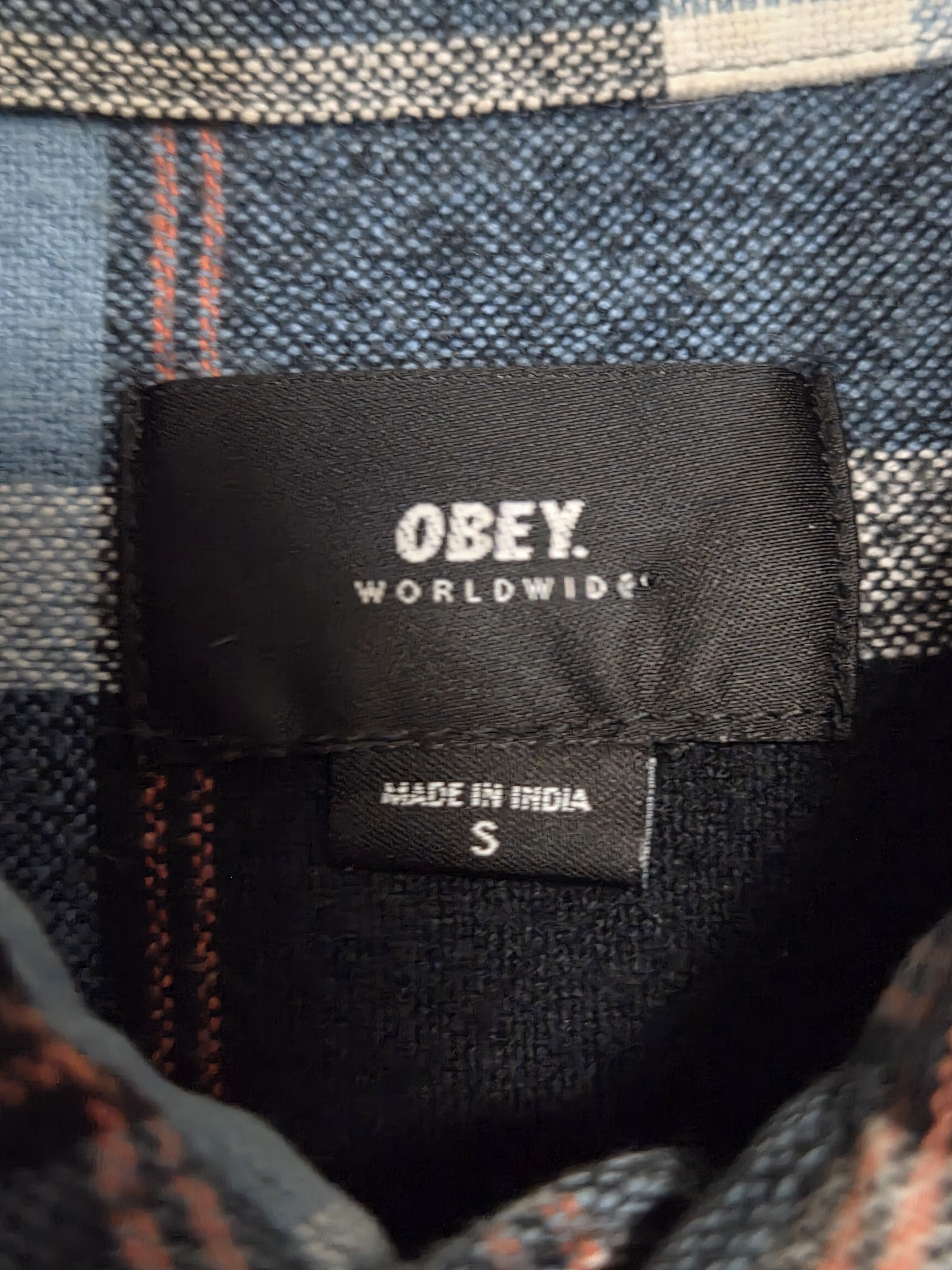 Obey Obey Flannel Size US S / EU 44-46 / 1 - 2 Thumbnail