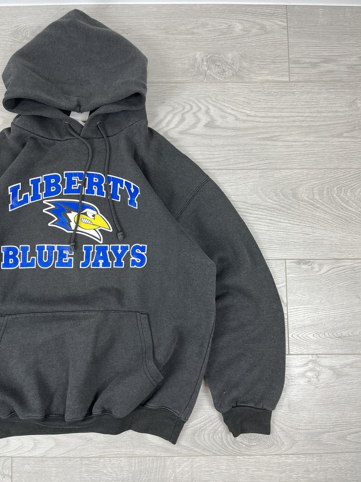 MLB × Vintage Blue Jays Baseball Vintage 90s Baggy Fit Hoodie Size US M / EU 48-50 / 2 - 2 Thumbnail