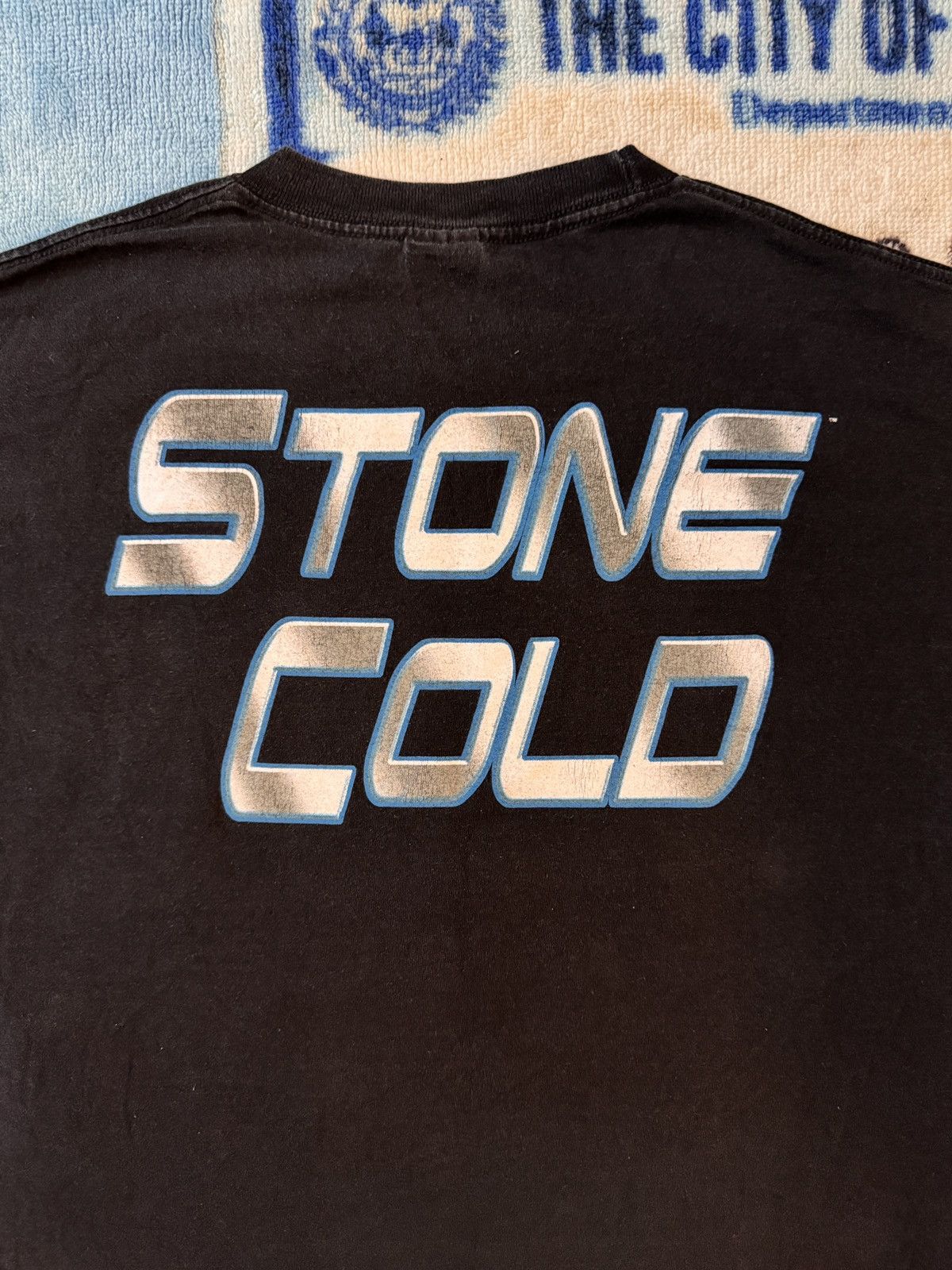 WWF Vintage Stone Cold Steve Austin Size US L / EU 52-54 / 3 - 9 Thumbnail