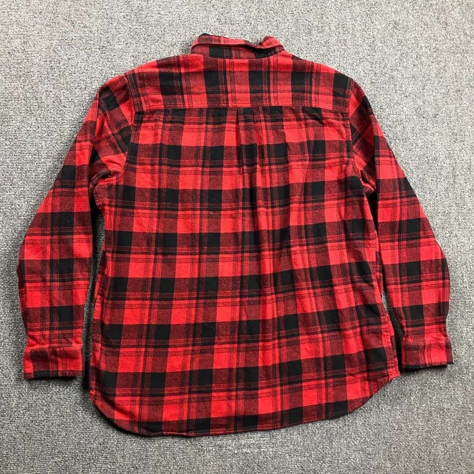Eddie Bauer Eddie Bauer Flannel Shirt Mens 2XLT Buffalo Check Mid Weight Size US XXL / EU 58 / 5 - 6 Thumbnail