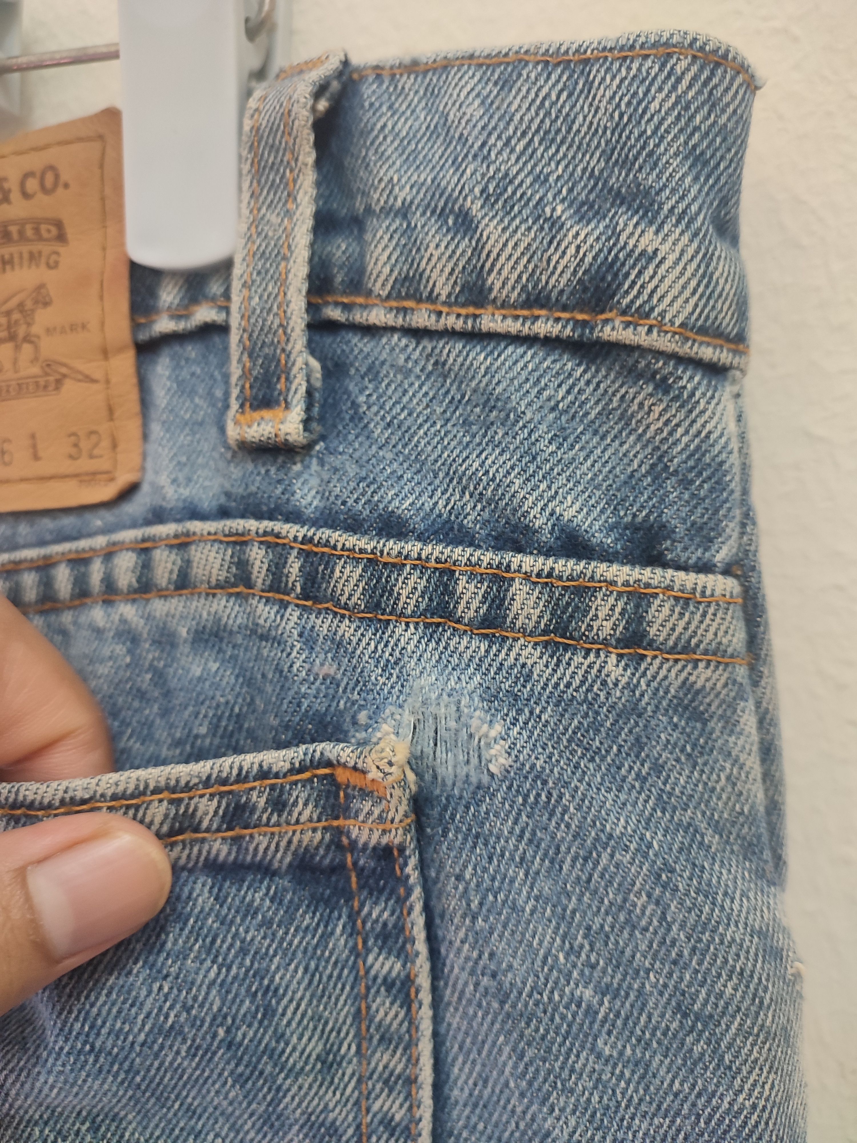 Levi's 💥Vtg Levi's 550 Orange Tab Jeans Size US 36 / EU 52 - 14 Thumbnail