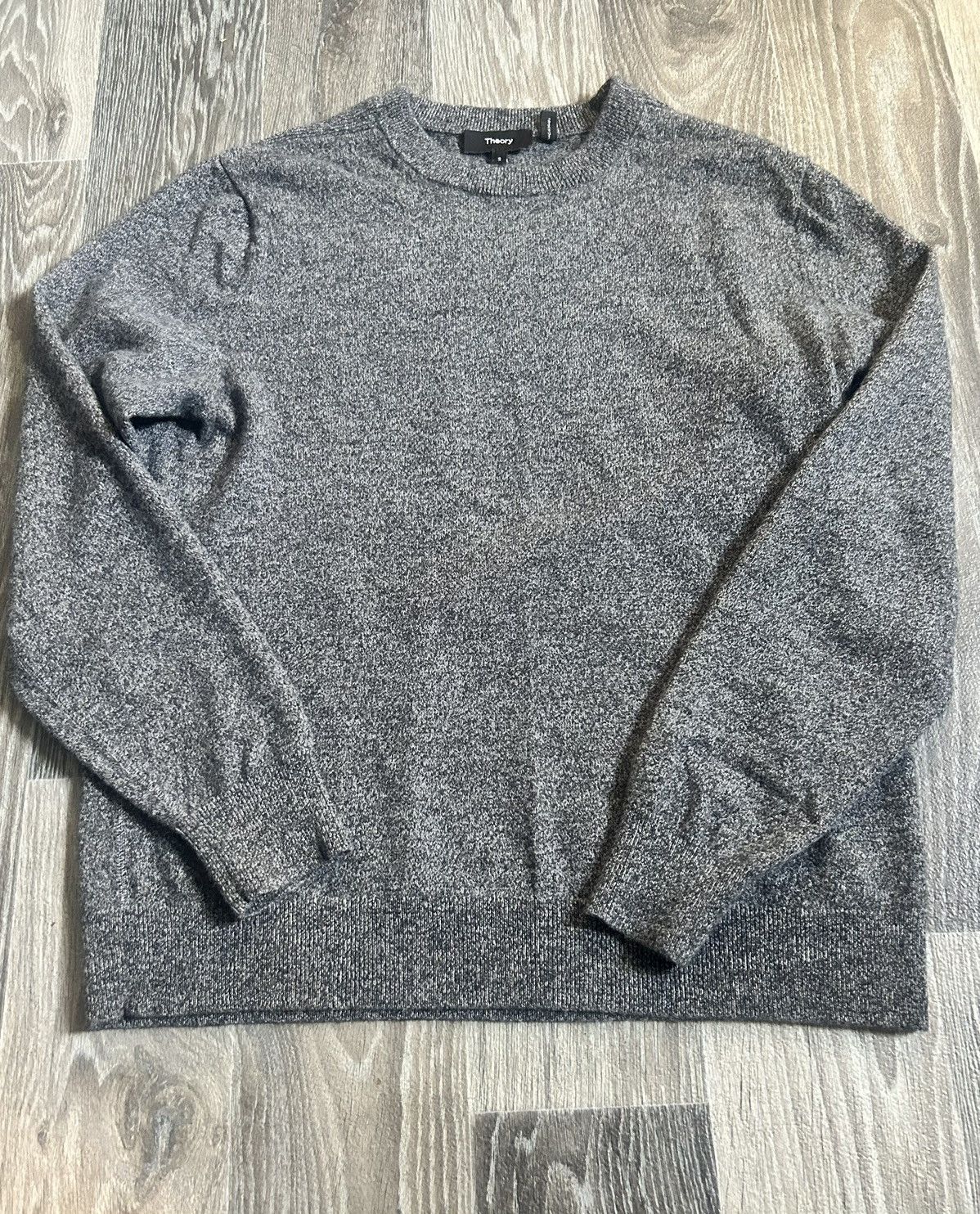 Theory Theory hilles crewneck sweater in cashmere Size US S / EU 44-46 / 1 - 1 Thumbnail