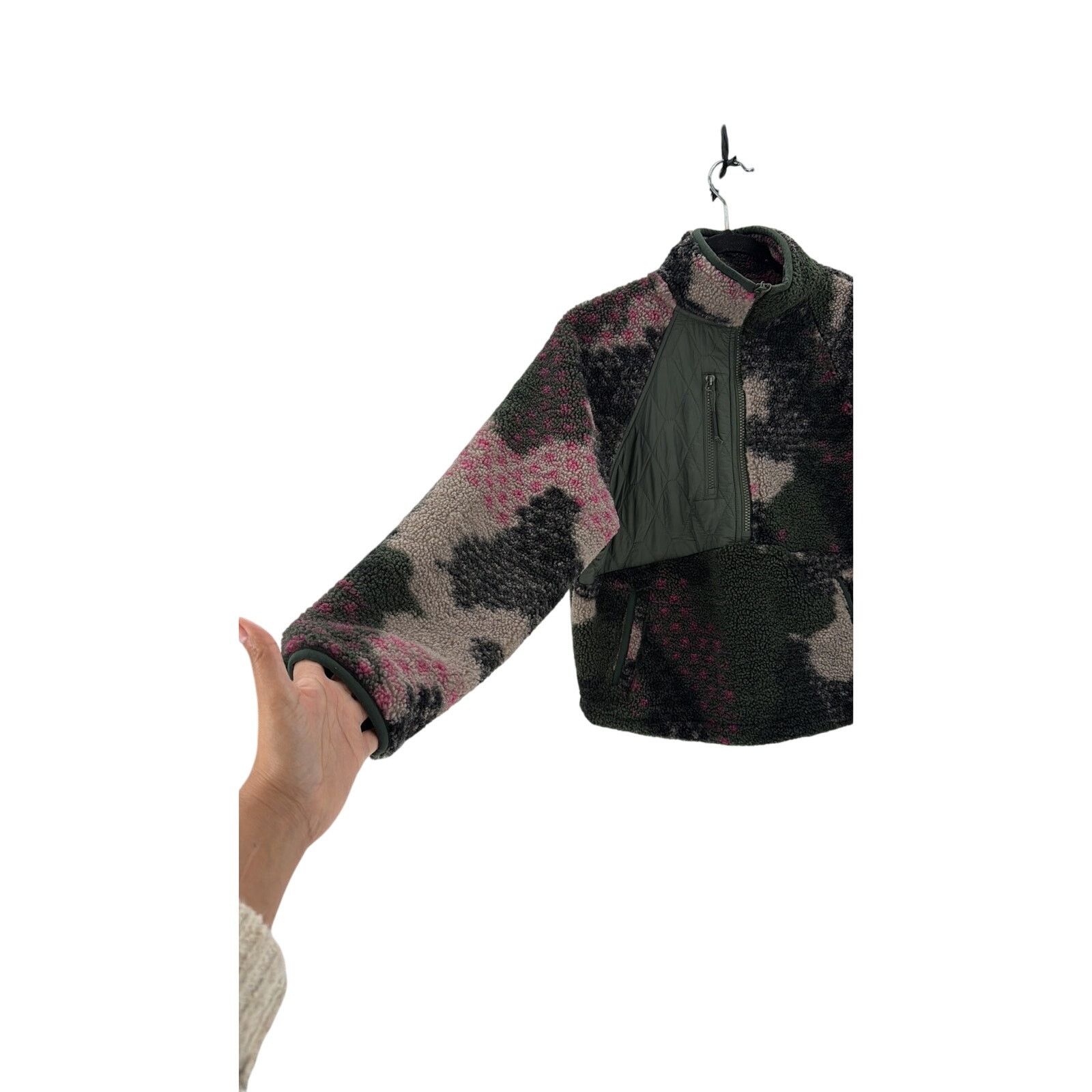 Other JoyLab Sherpa Pullover Sweatshirt Camo Print Print size XS Size XS / US 0-2 / IT 36-38 - 4 Thumbnail