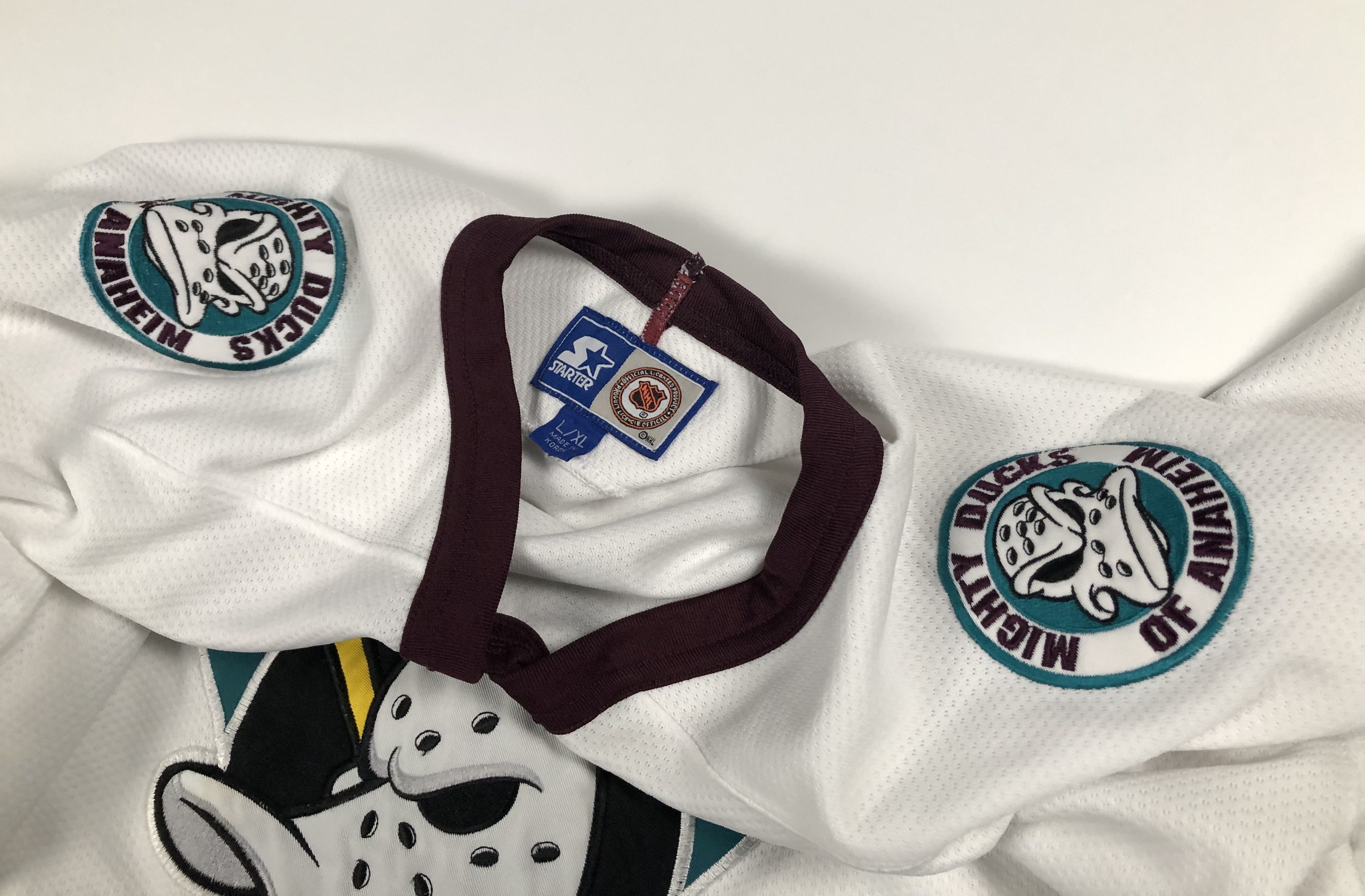 Starter 90s Starter Mighty Ducks Jersey Youth L/XL Size US S / EU 44-46 / 1 - 3 Thumbnail