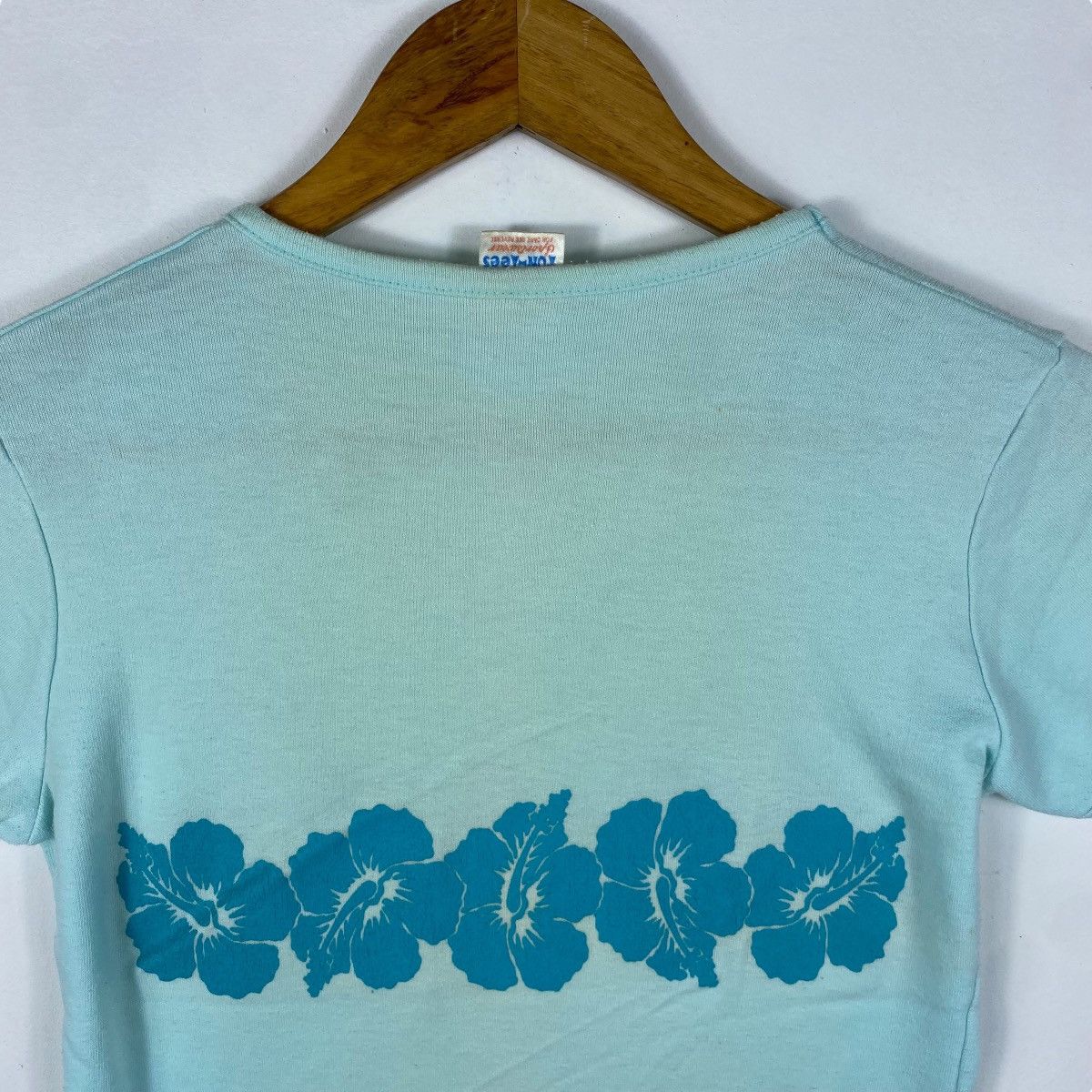 Vintage Vintage 89's FUN TEES SPORTSWEAR Hawaii Hibiscus Graphic Size M / US 6-8 / IT 42-44 - 6 Thumbnail