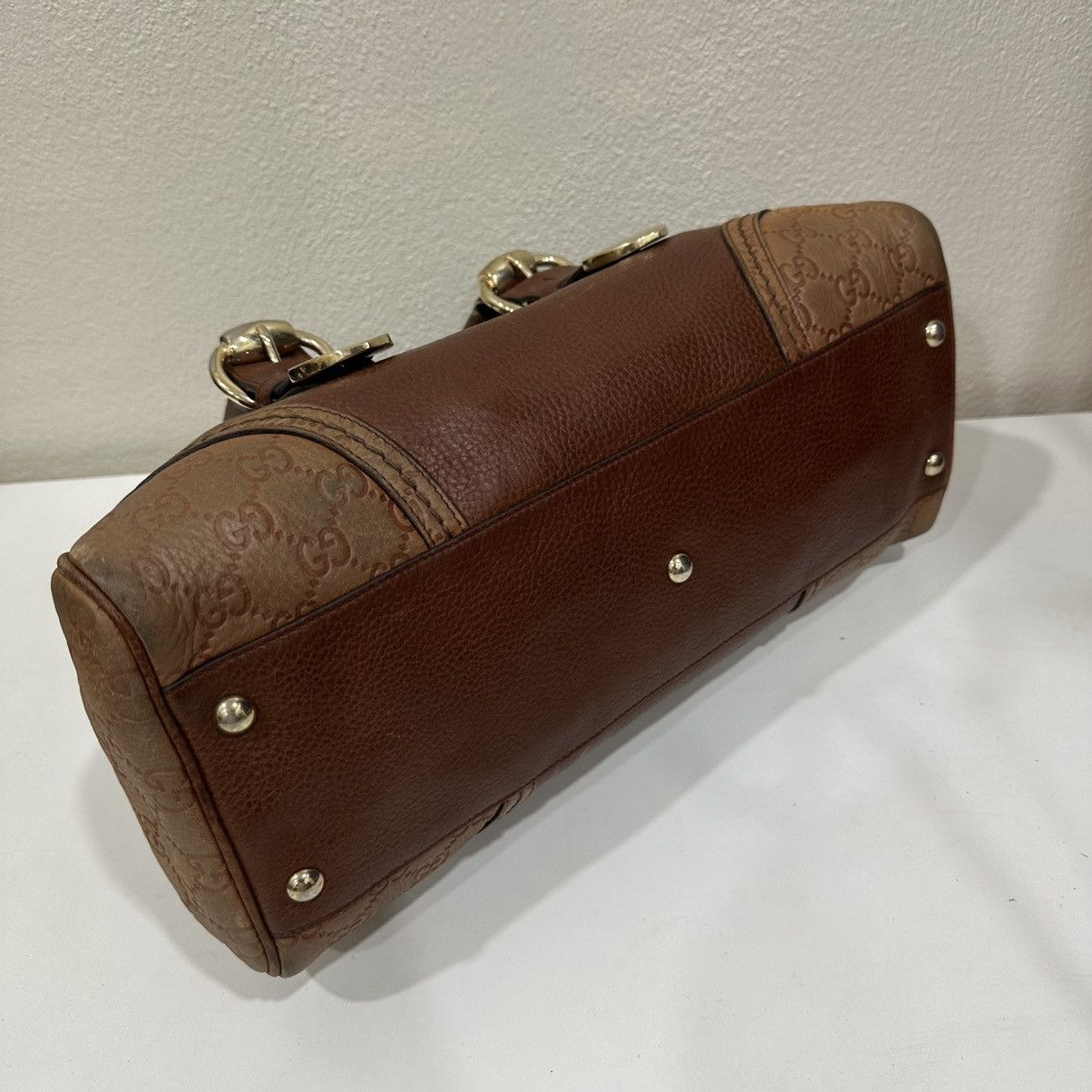 Gucci ‼️LASTDROP‼️ GUCCI BROWN GUCCISSIMA SIGNORIA LARGE DOME BAG Size ONE SIZE - 5 Thumbnail