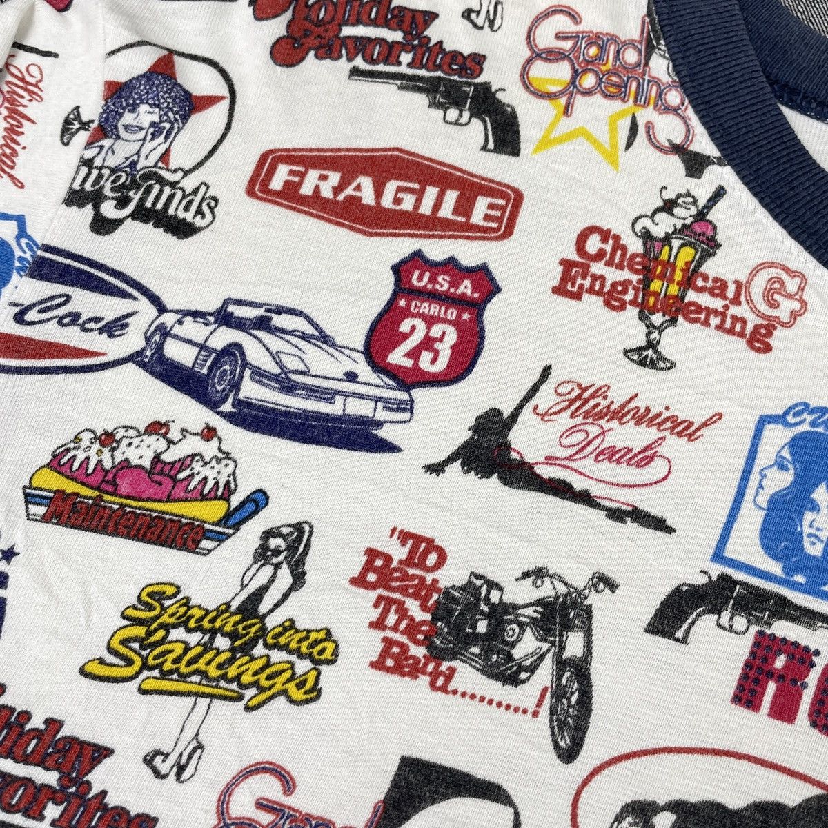 Japanese Brand Unlimited Ability All Over Prints T Shirt Size M / US 6-8 / IT 42-44 - 7 Thumbnail
