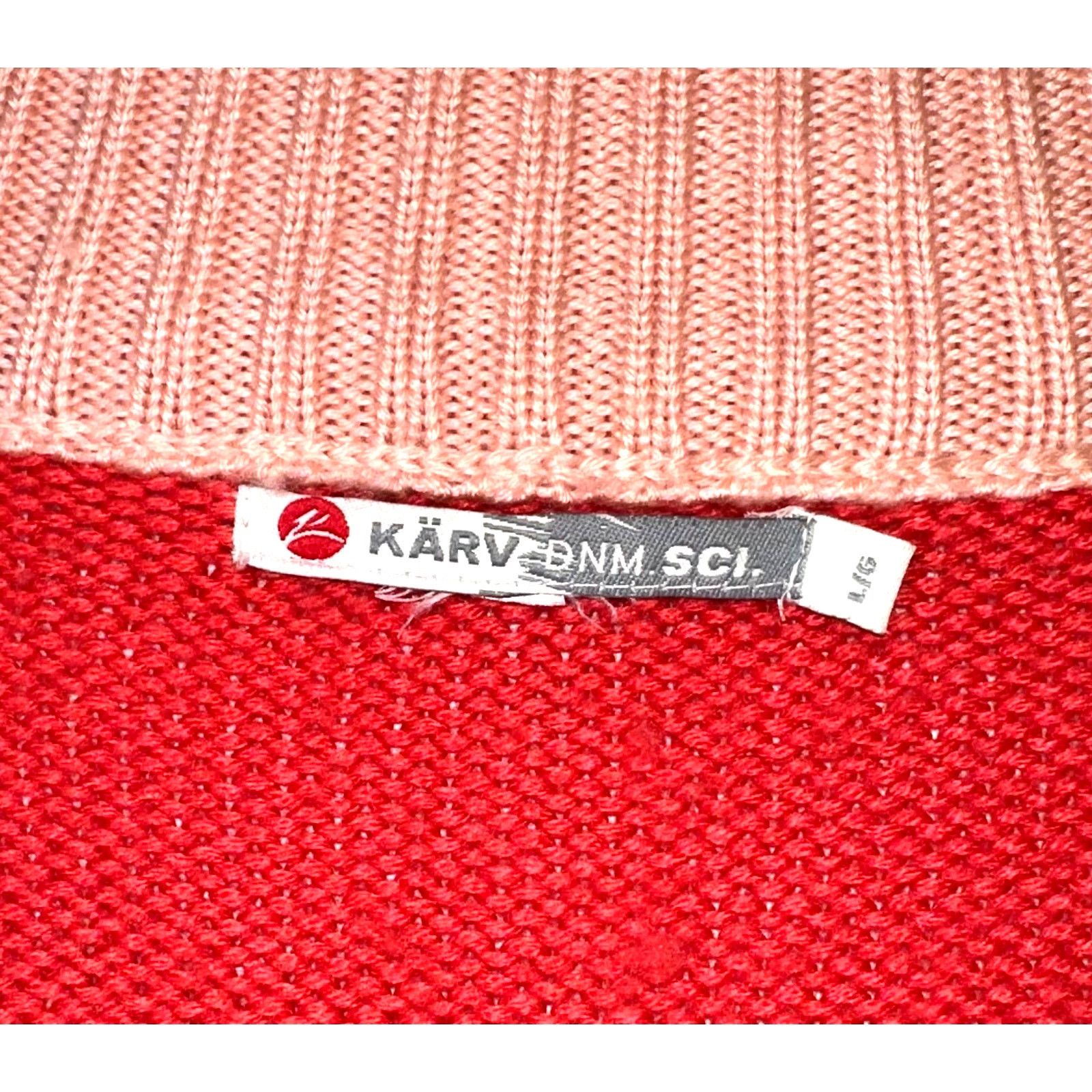Annikki Karvinen Karv Colorblock Knit Zip Sweater Jacket – Size Large Size L / US 10 / IT 46 - 5 Thumbnail