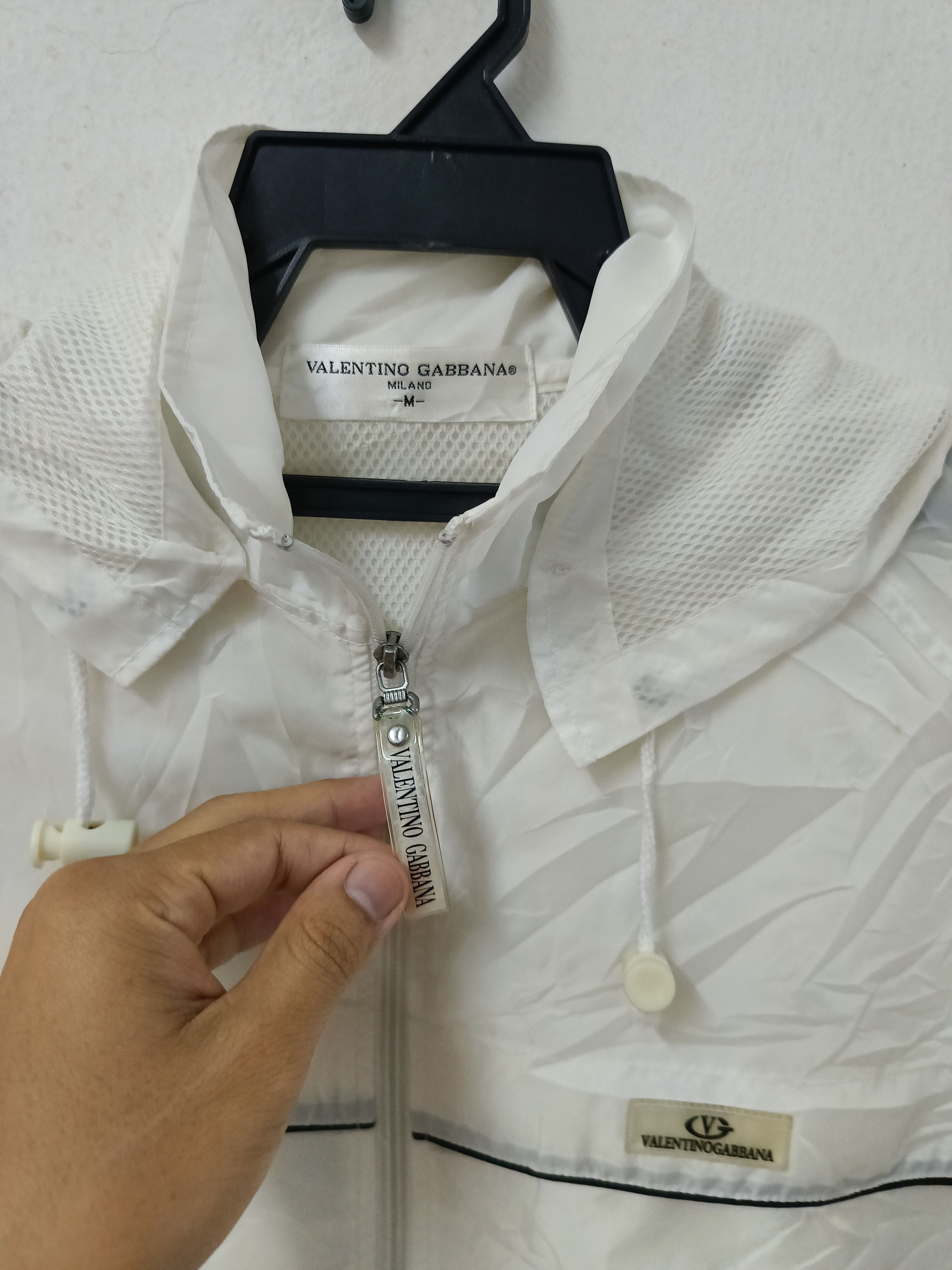 Designer × Valentino Valentino Gabbana hooded Light Jacket Size US M / EU 48-50 / 2 - 3 Thumbnail
