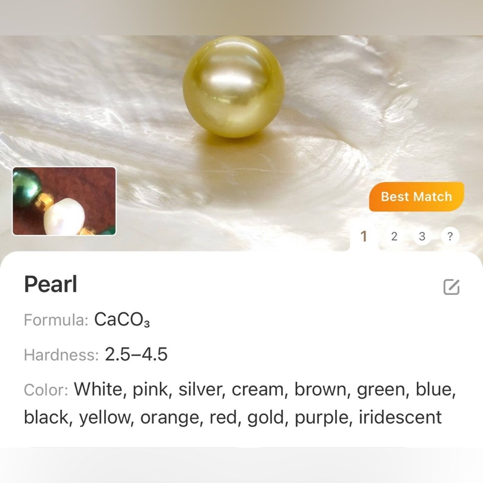 Handmade Handcrafted repurpose regal look Pearl necklace Size ONE SIZE - 12 Thumbnail