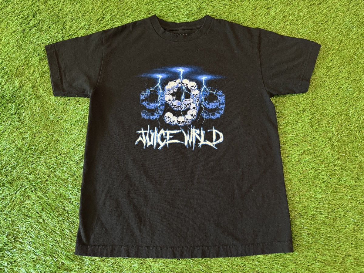 999 Club Juice Wrld 999 Club Vanity Tshirt Skeleton Lightening Skulls Size US M / EU 48-50 / 2 - 1 Thumbnail