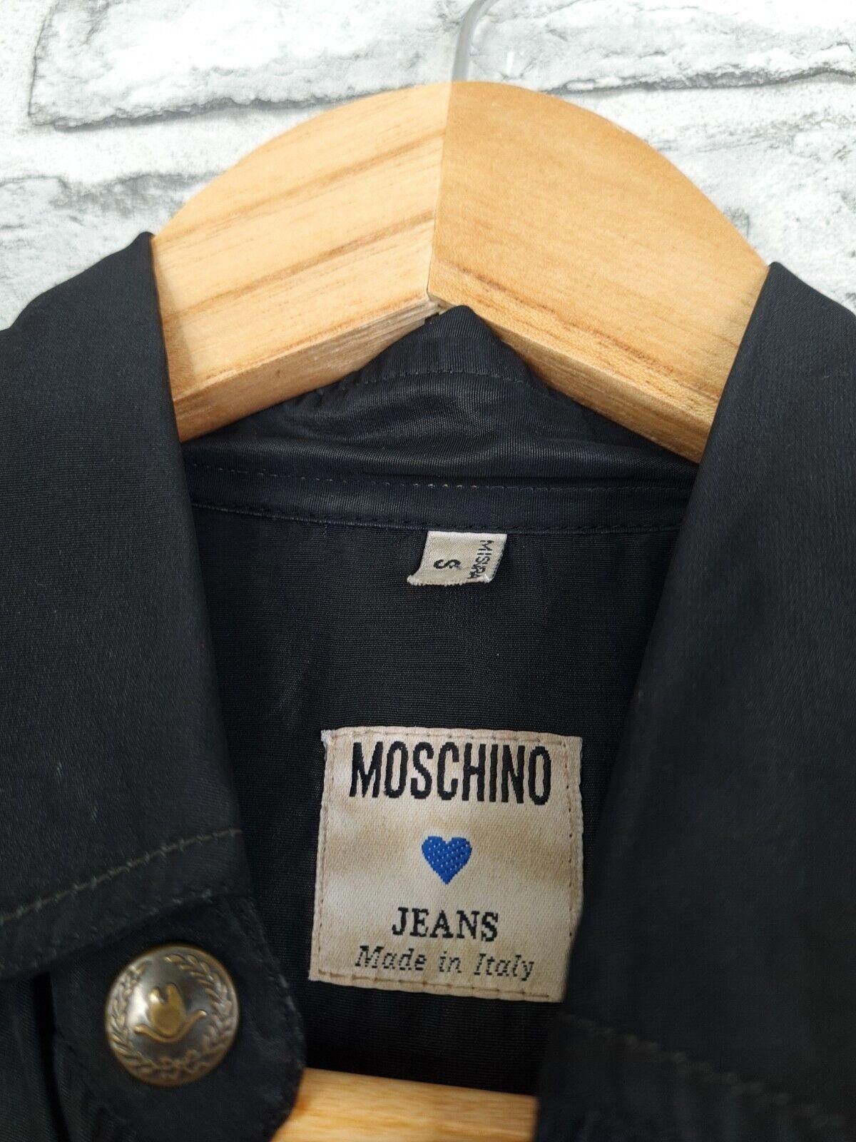 Moschino Jeans Shirt Size S Italia Patch