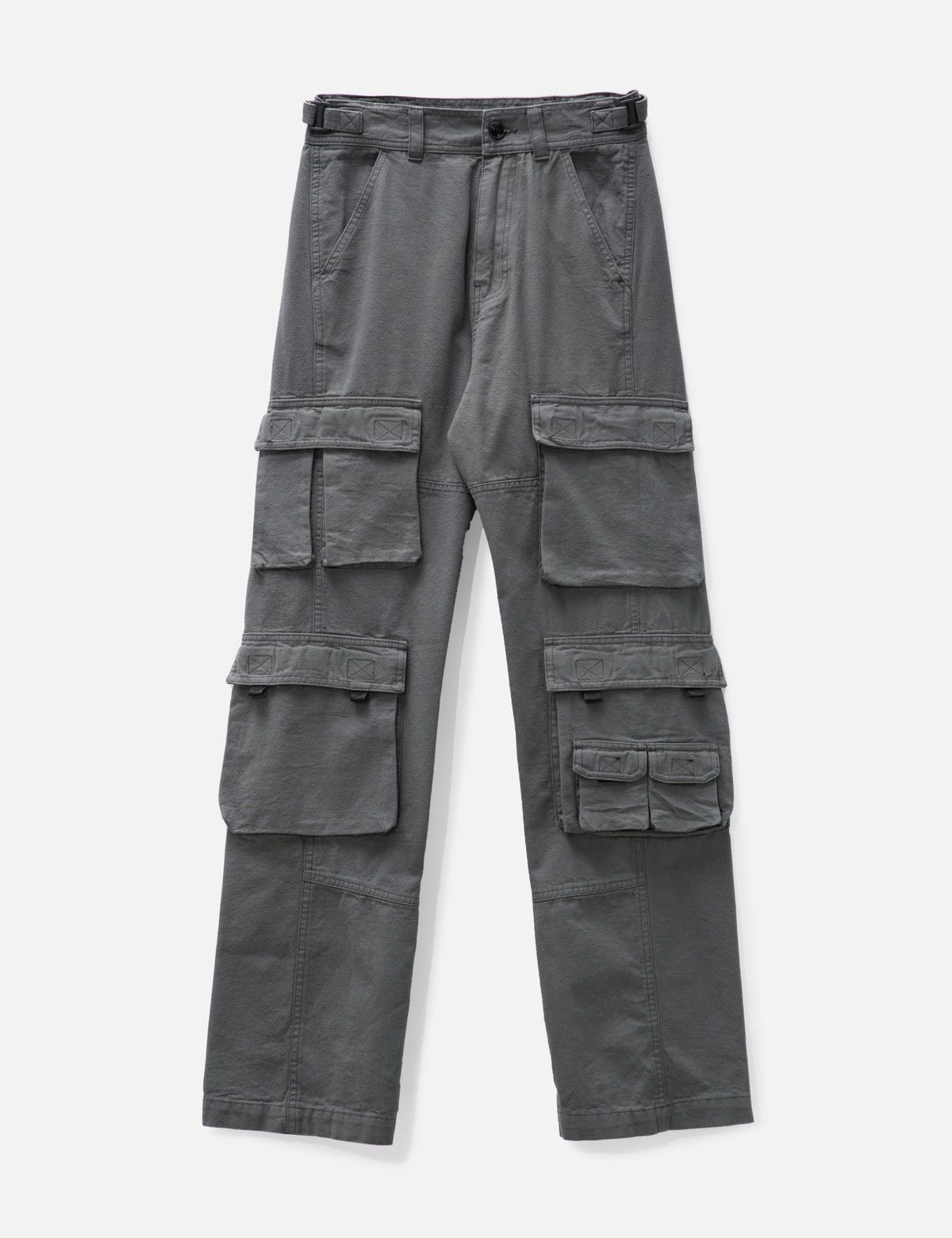 Martine Rose Martine Rose 11 Pocket Twist Seam Work Cargo Pants Gray Size US 30 / EU 46 - 3 Thumbnail