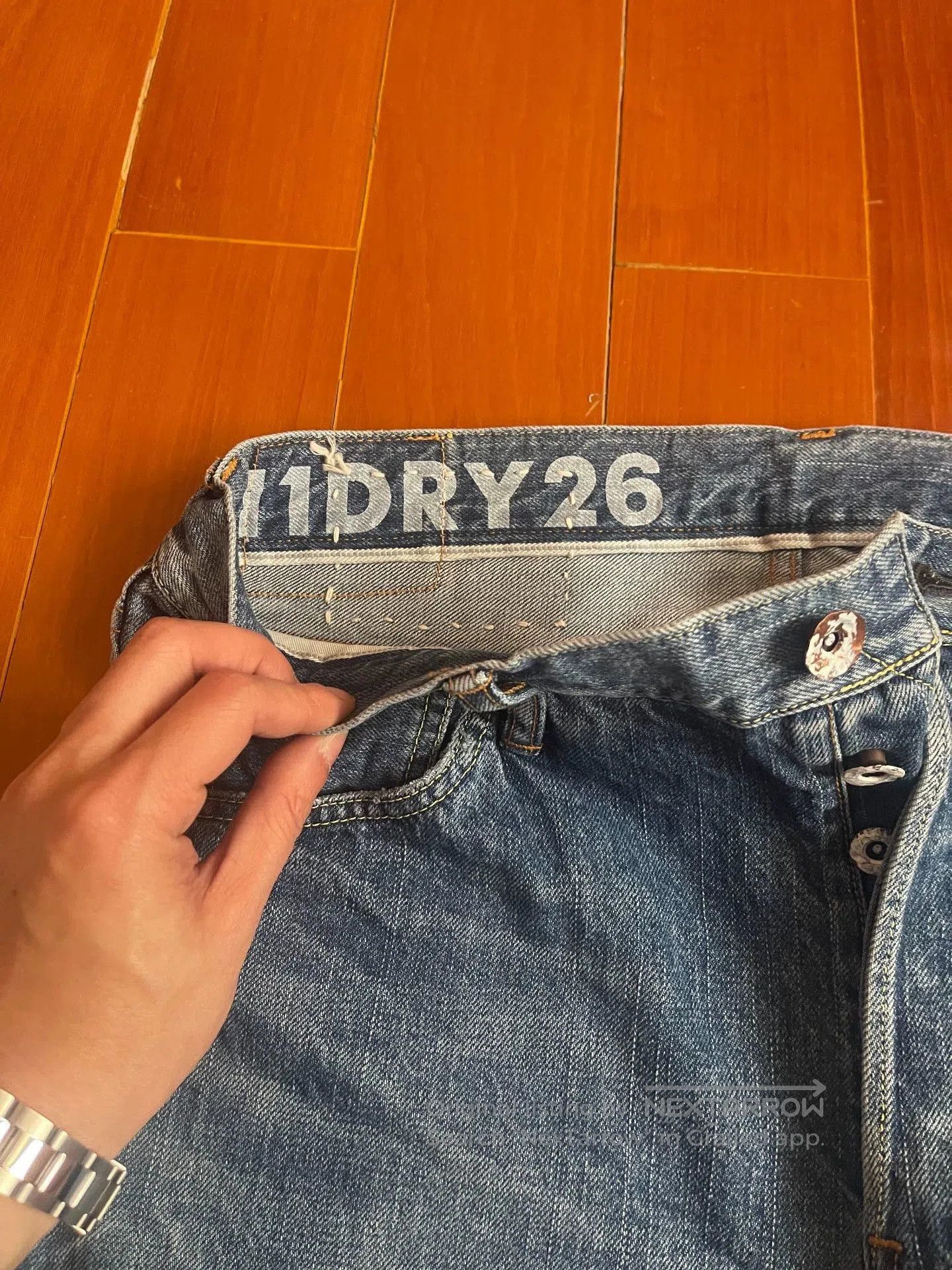 Visvim Blue Distressed Denim Pants Size 30. Size US 30 / EU 46 - 3 Thumbnail