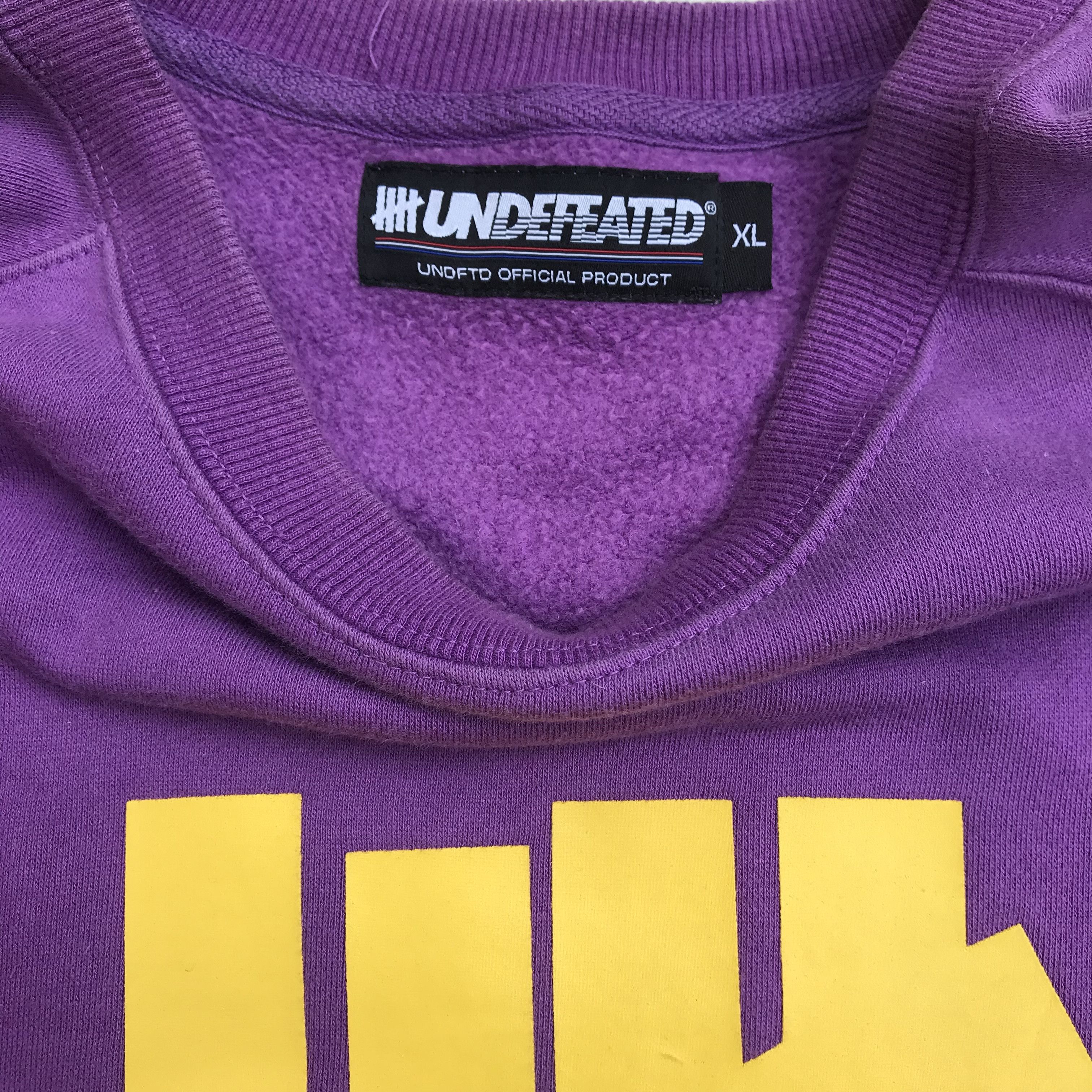Japanese Brand × Undefeated Vintage Undefeated Jumper sweater Crewneck Mens X Large Size US XL / EU 56 / 4 - 17 Thumbnail