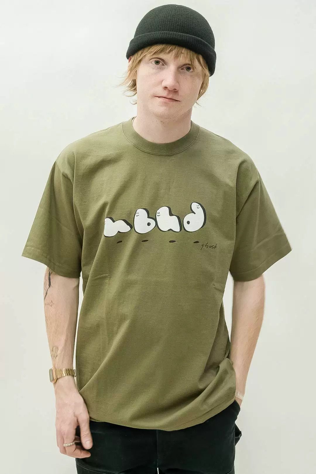 Neighborhood NEIGHBORHOOD NBHD.G C-TEE Ghost Letters Size US XL / EU 56 / 4 - 1 Thumbnail