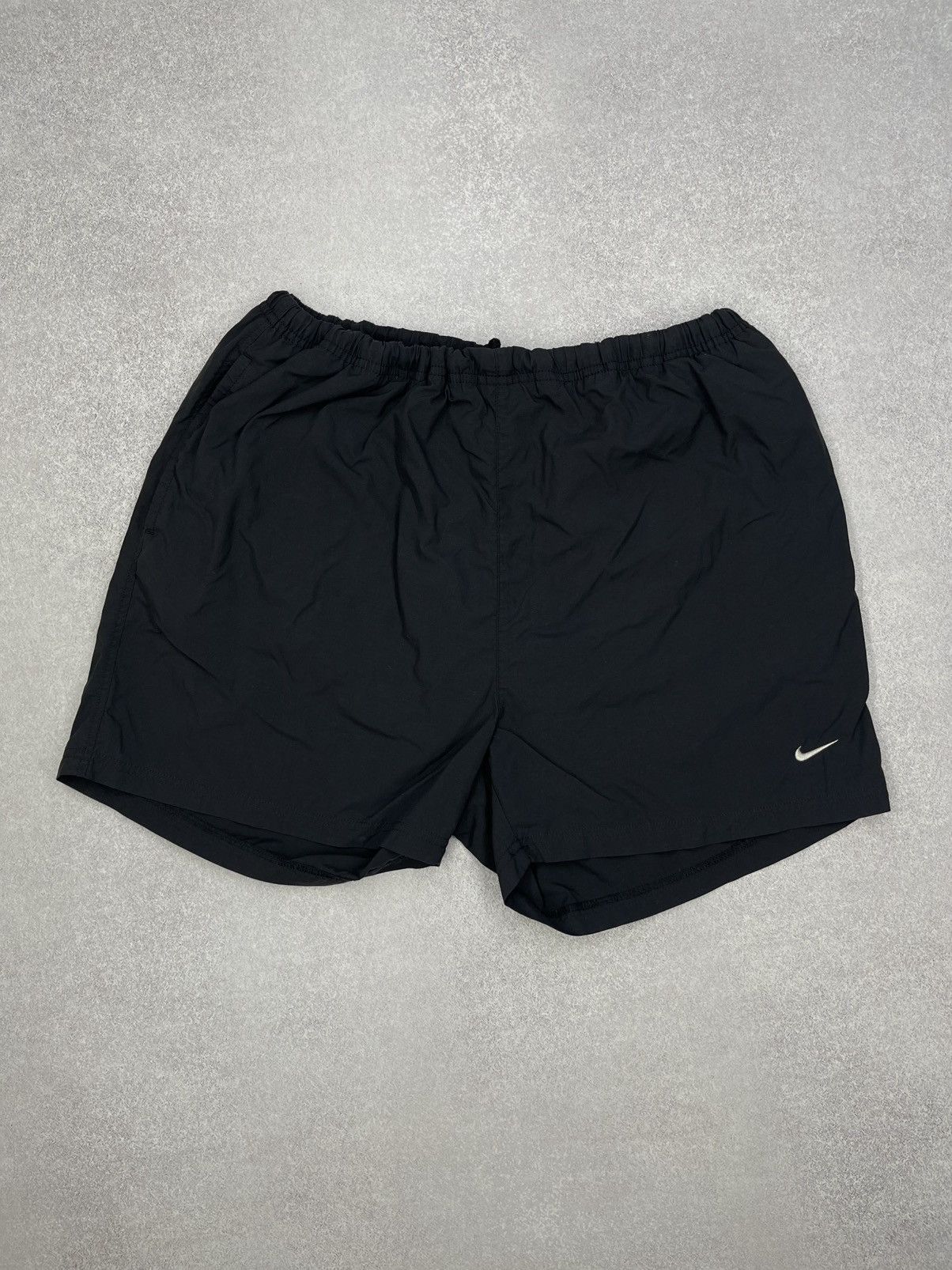 Nike Vintage Nike Nylon Black Shorts Drill Y2K ACG TN Size US 34 / EU 50 - 2 Thumbnail