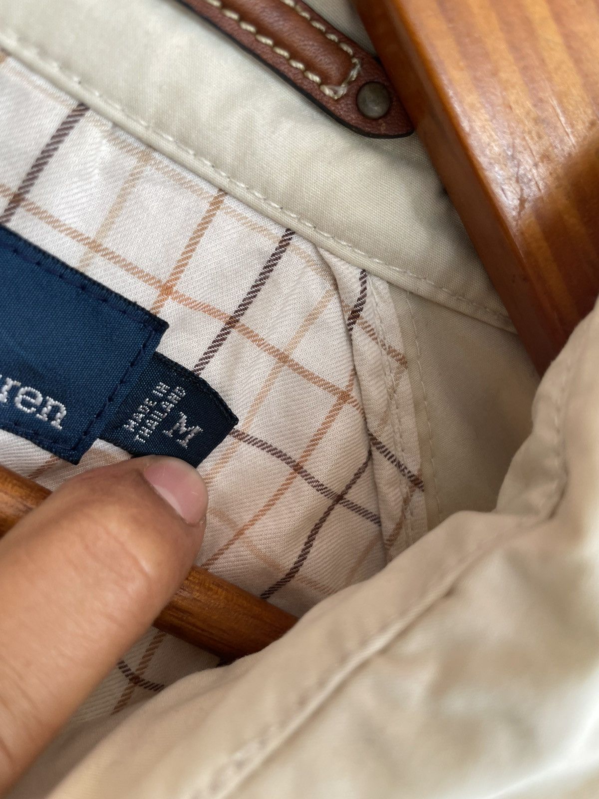 Polo Ralph Lauren × Ralph Lauren Vintage Polo Ralph Lauren Cotton Coat Jacket Trench Hunting Size US M / EU 48-50 / 2 - 8 Thumbnail