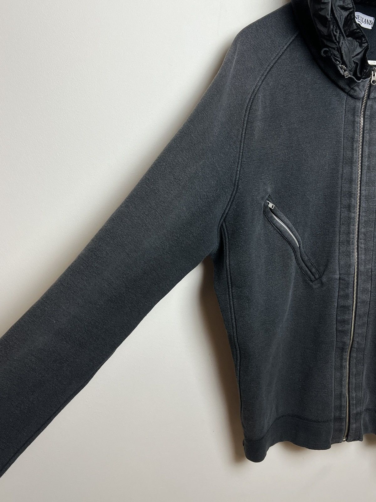 Stone Island stone island y2k black washed hoodie l-xl Size US L / EU 52-54 / 3 - 9 Thumbnail