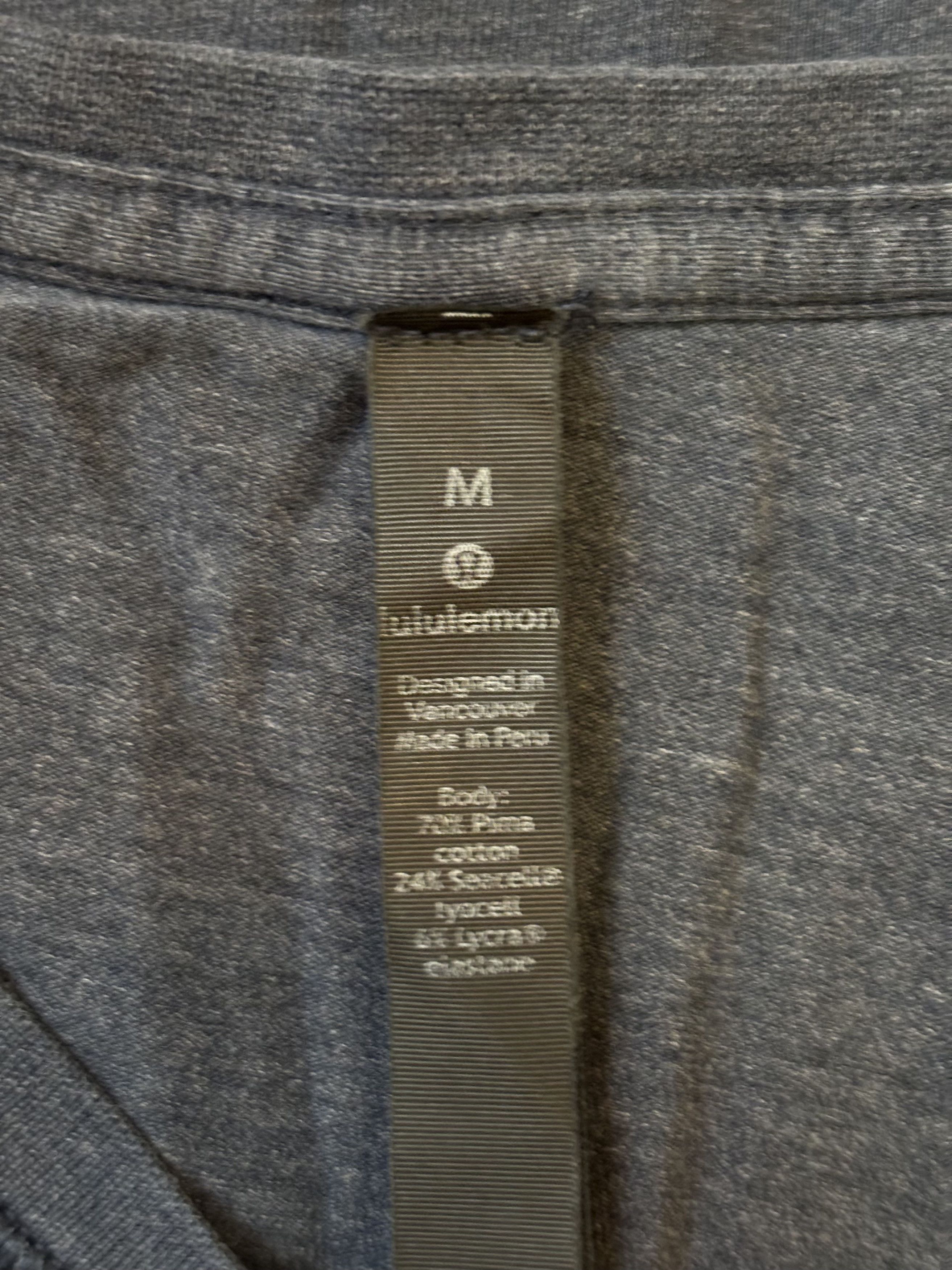 Lululemon Lululemon 5 Year Basic V T Shirt M Size US M / EU 48-50 / 2 - 3 Thumbnail