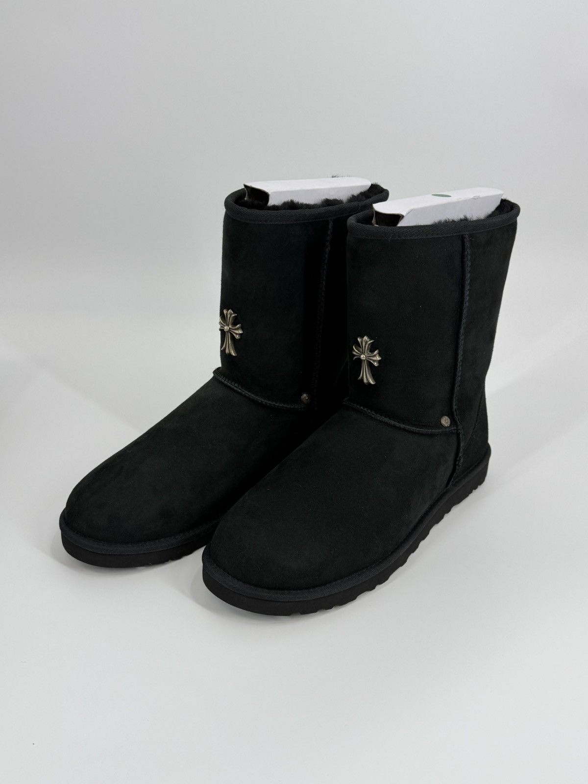 Chrome Hearts x UGGS Cross Embellished Boots