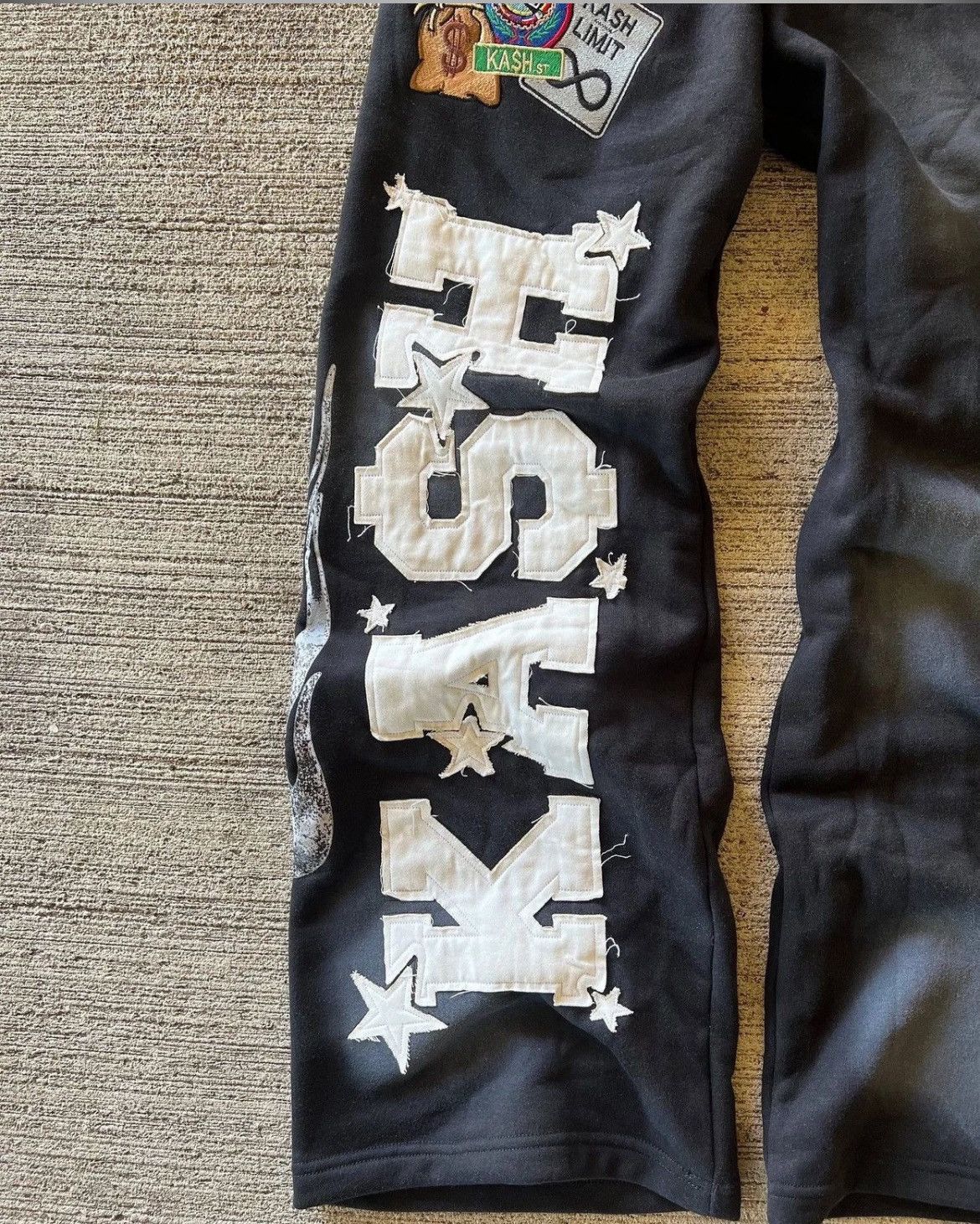 Japanese Brand Double Waist Black Boxer Baggy Sweatpants Size US 34 / EU 50 - 5 Thumbnail