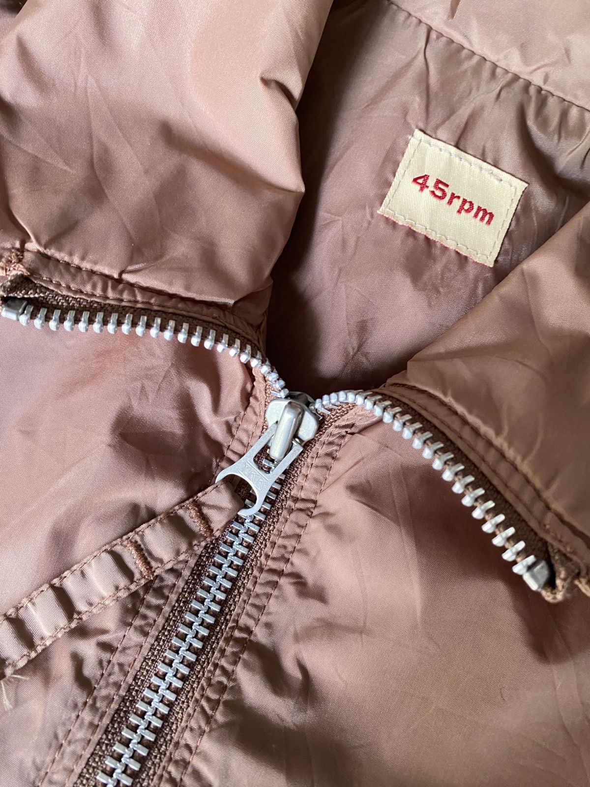45rpm 45rpm Brown jacket with center zip Size M / US 6-8 / IT 42-44 - 12 Thumbnail