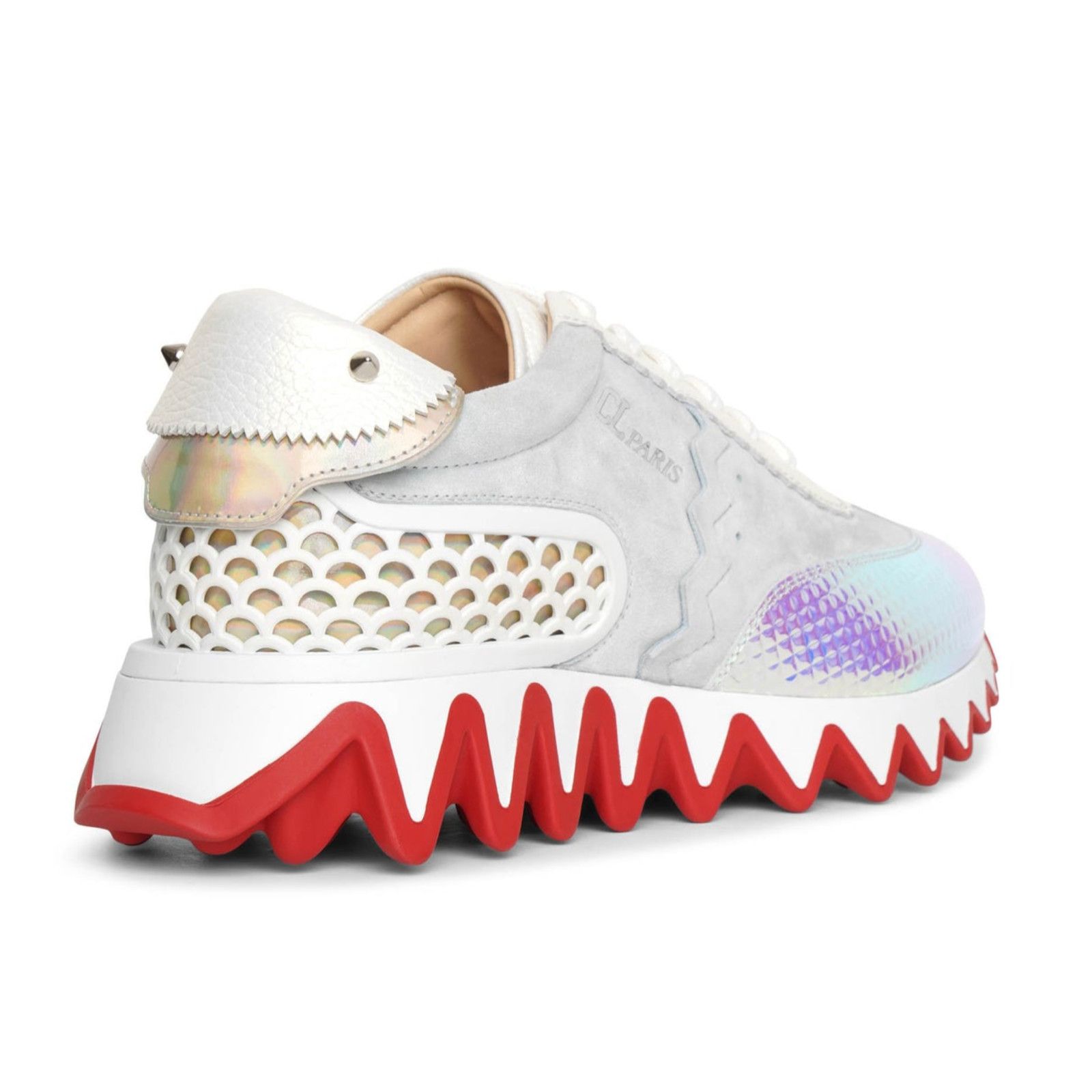 Christian Louboutin Loubishark Donna Flat Maya AB Platform Low Top Sneaker 40.5 Size US 10.5 / IT 40.5 - 8 Thumbnail