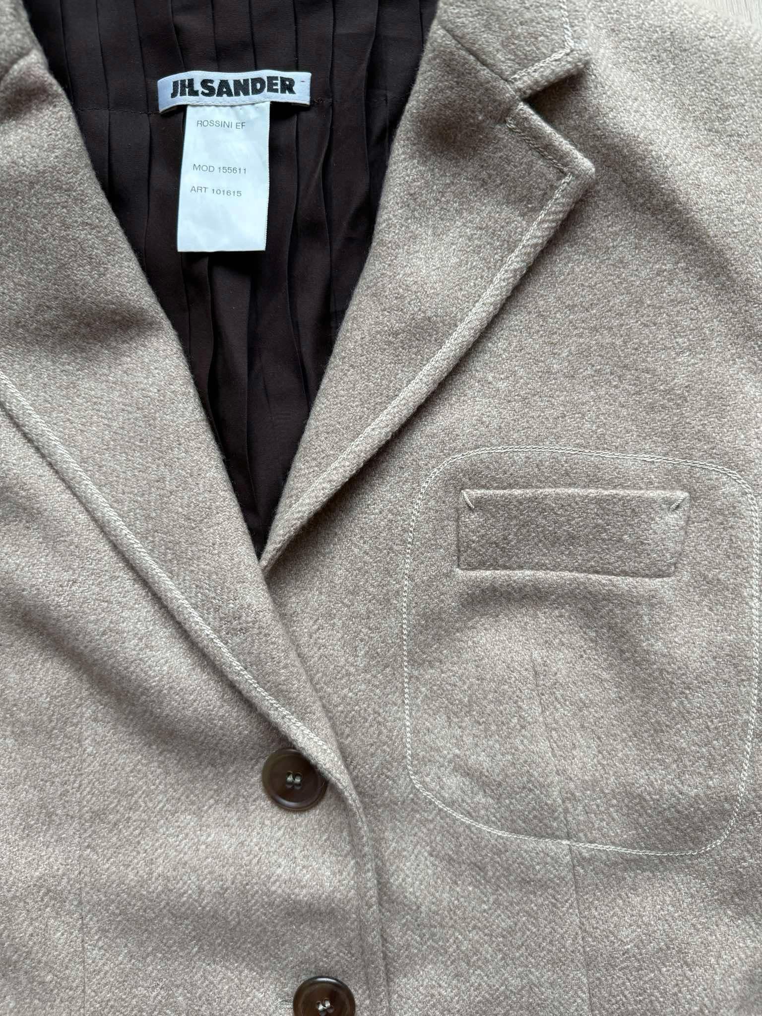 Jil Sander Vintage Jil Sander Blazer Jacket 2 Buttons Multiple Pockets Size XS / US 0-2 / IT 36-38 - 3 Thumbnail