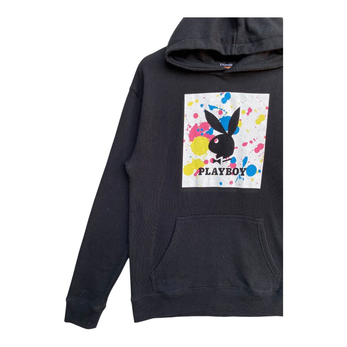 Playboy Playboy Hoodie Big Logo Pullover Jumper Size L Size US L / EU 52-54 / 3 - 3 Thumbnail