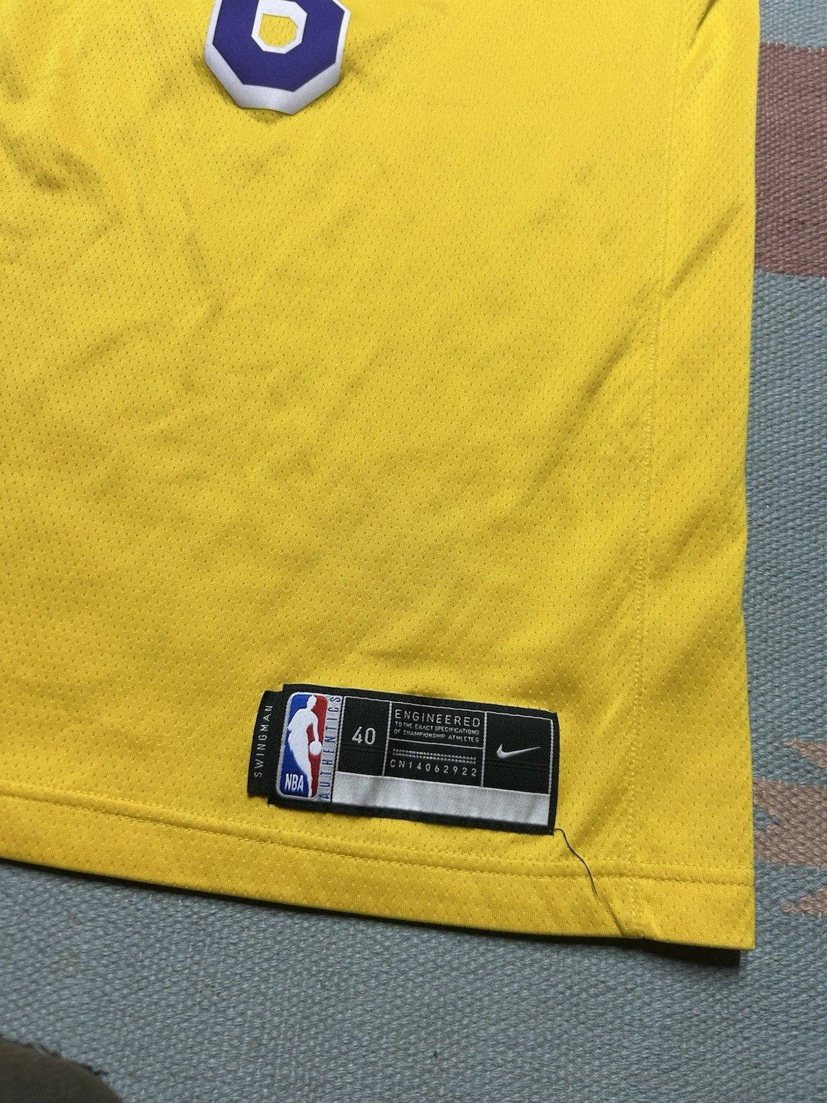 Nike Nike Swingman Los Angeles Lakers LeBron James #6 Jersey S 40 Size US S / EU 44-46 / 1 - 2 Thumbnail
