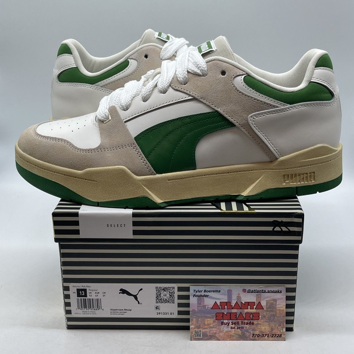 Puma Rhuigi x slipstream pristine juniper Size US 13 / EU 46 - 1 Thumbnail