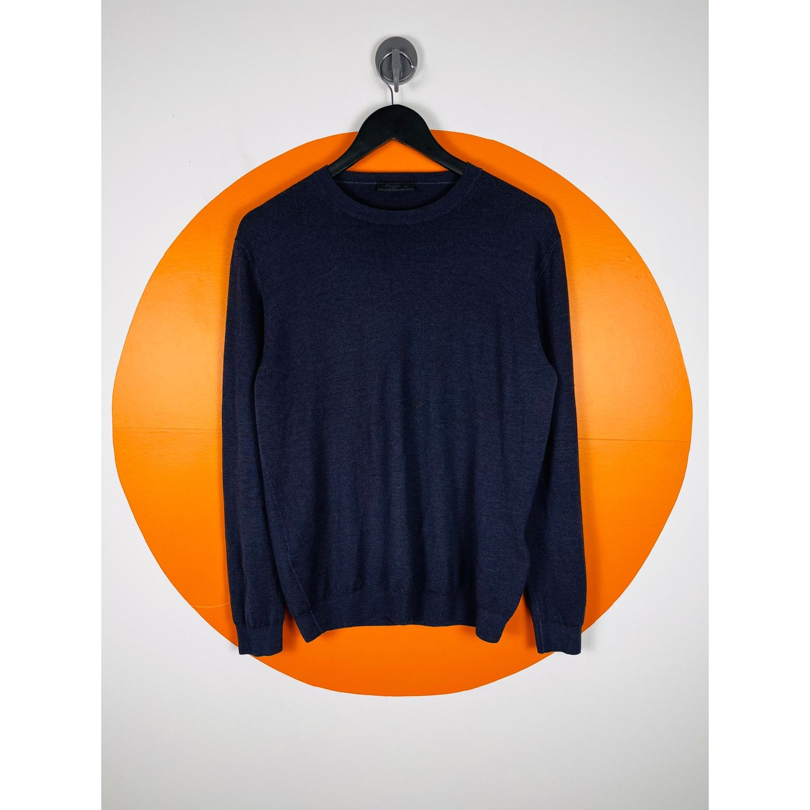 Prada sweater 100% wool Italy designer AW15 luxury rare