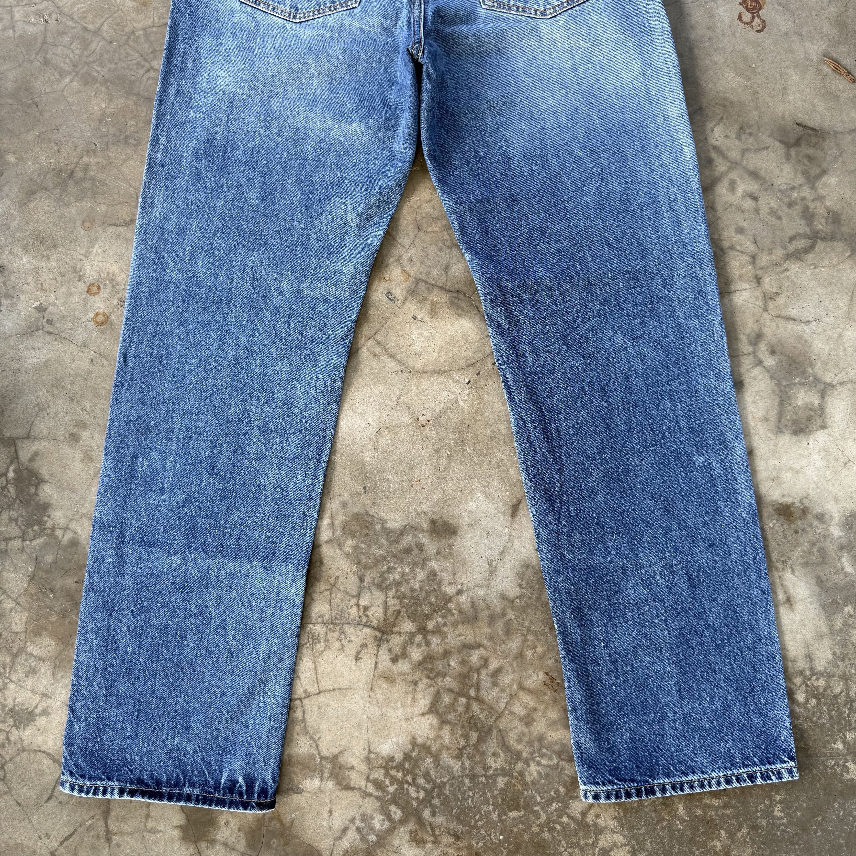 Japanese Brand Vintage Japanese Brand Faded Denim Jean W34 Size US 34 / EU 50 - 7 Thumbnail