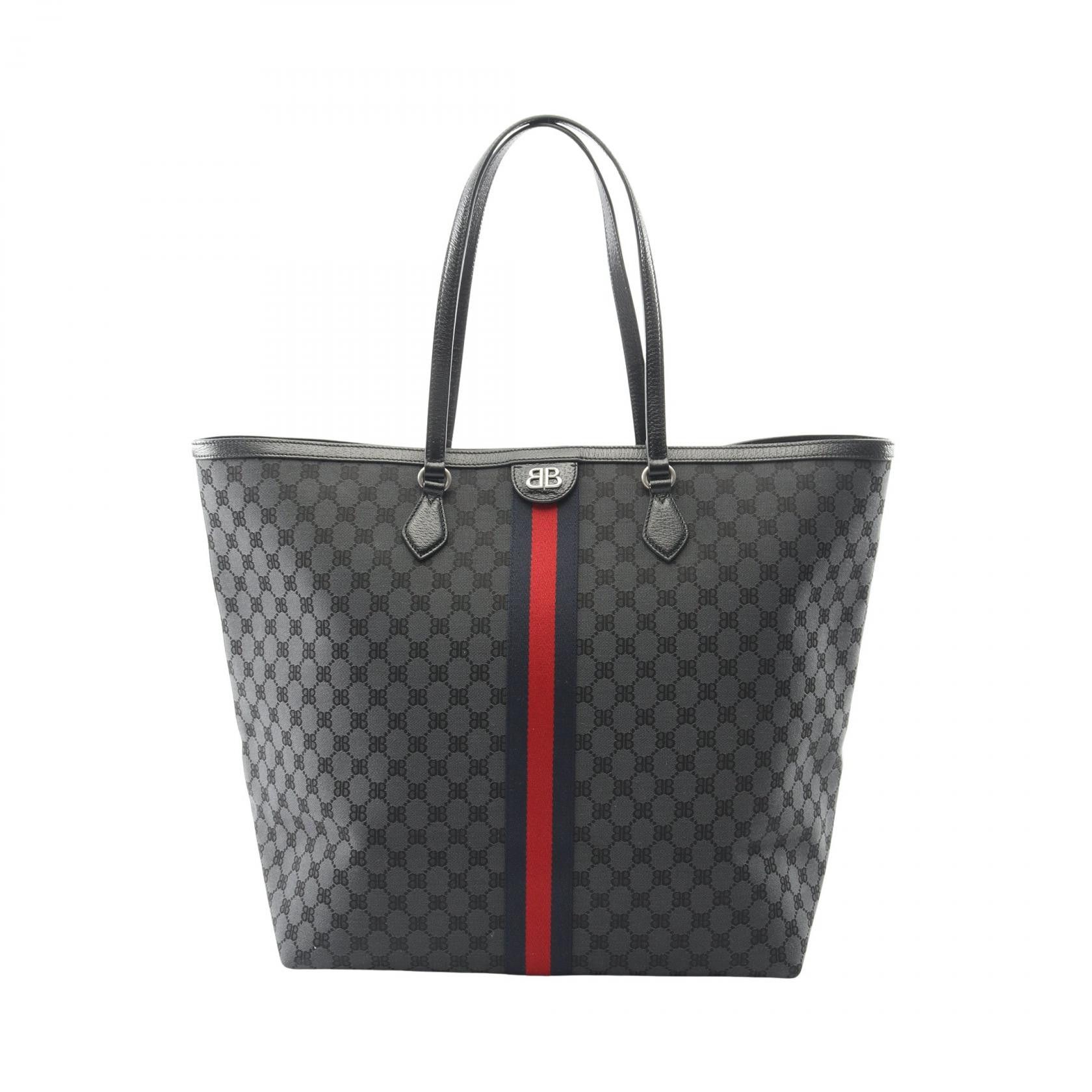 Balenciaga Balenciaga Balenciaga x Gucci The Hacker Project Large Tote Bag Textile Tote Bag 680127 DUTY FREE for USA Size ONE SIZE - 1 Thumbnail
