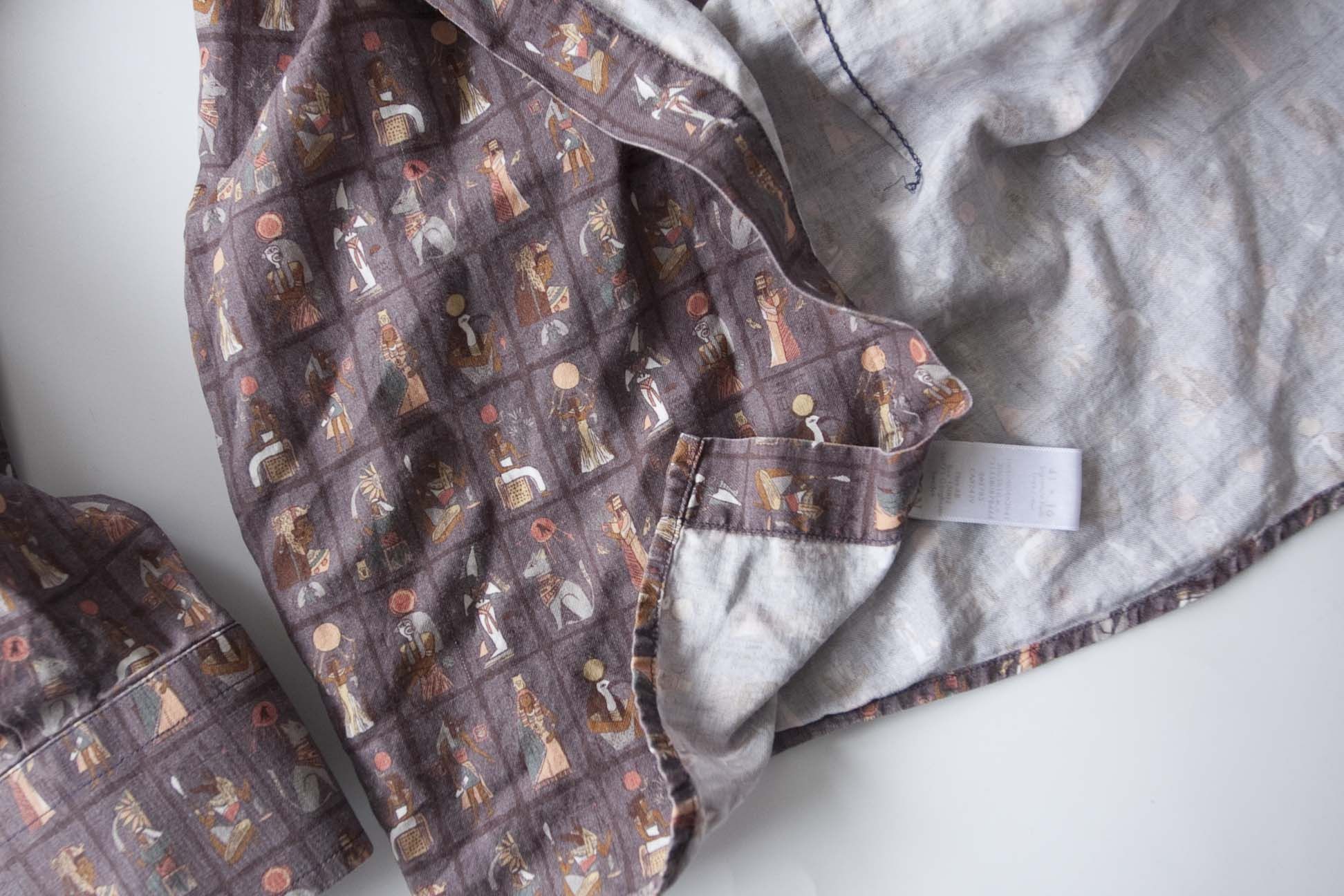 Eton Eton Shirt Egyptian Graphics with * FLAWS * Slim Size L Size US L / EU 52-54 / 3 - 5 Thumbnail