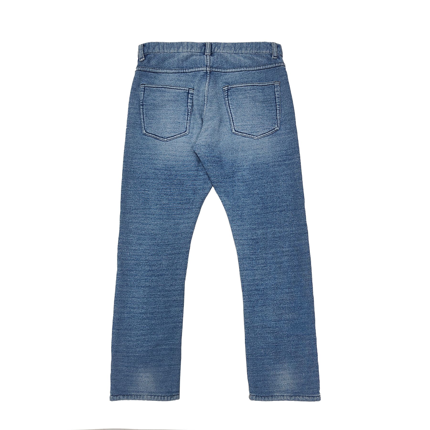 Chrome Hearts Chrome Hearts Heavy Knit Light Wash Denim Sweat Pants Size US 36 / EU 52 - 2 Thumbnail