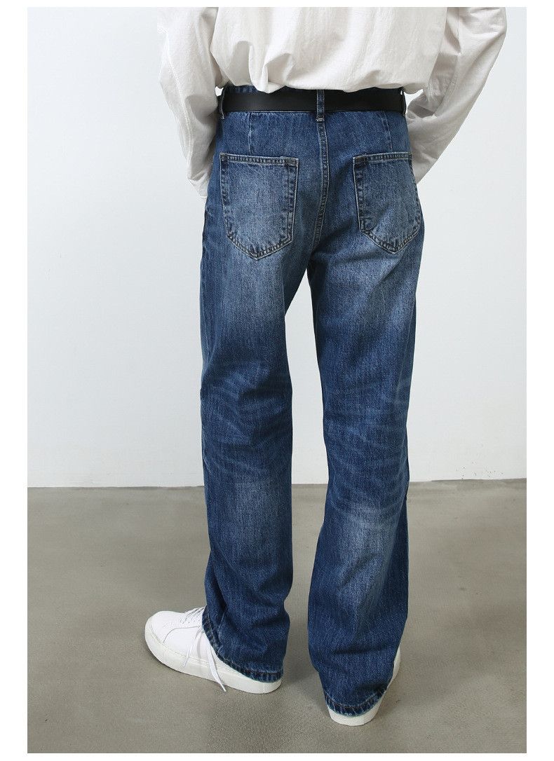 Japanese Brand × Jean Vintage Straight Loose Fit Washed Jeans Size US 32 / EU 48 - 5 Thumbnail