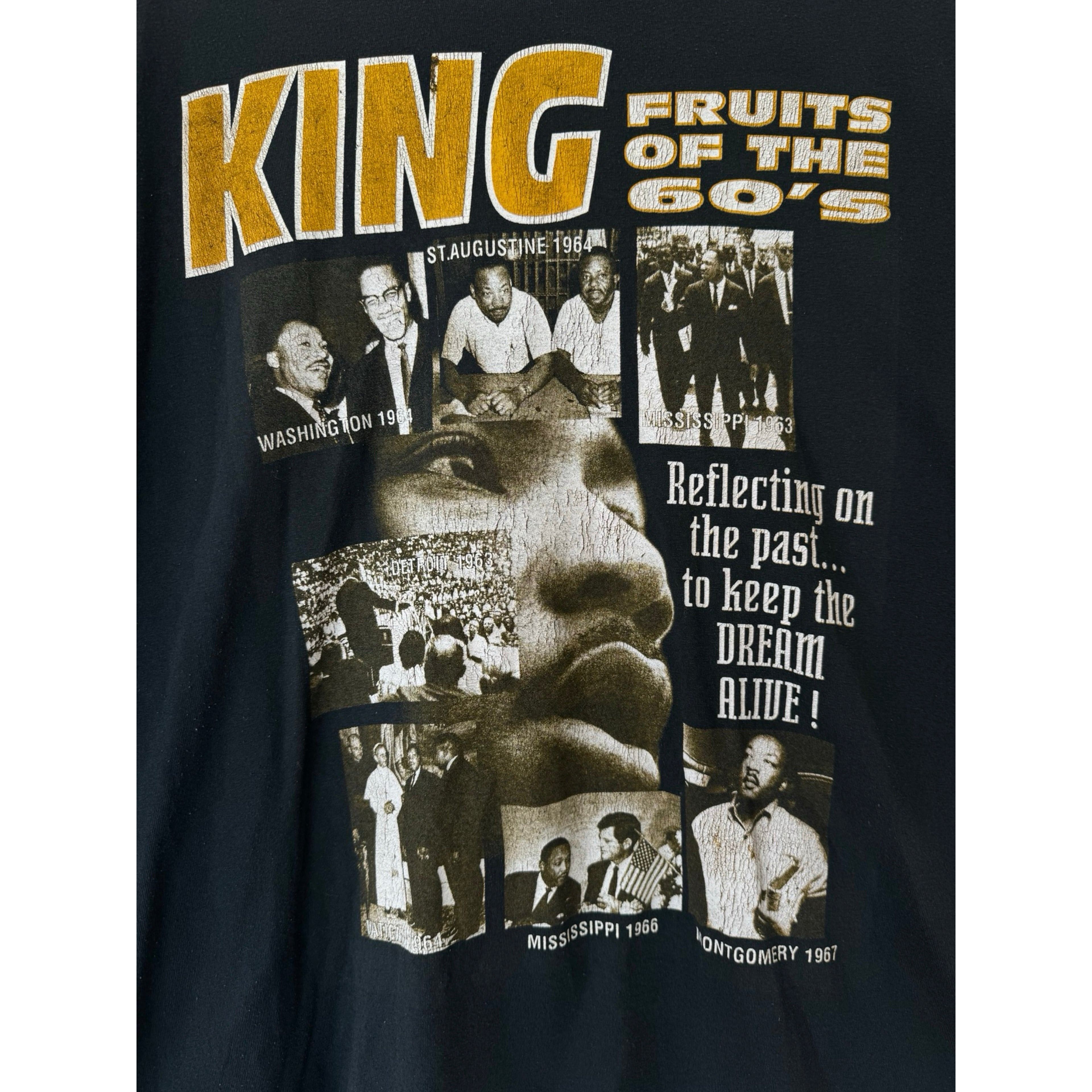 Vintage Martin Luther King Fruit Of The 60's Size US XL / EU 56 / 4 - 3 Thumbnail
