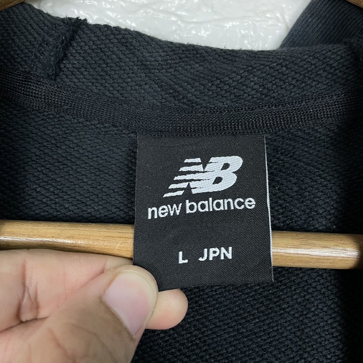 New Balance New Balance Black Zipper Hoodie Size US M / EU 48-50 / 2 - 16 Thumbnail